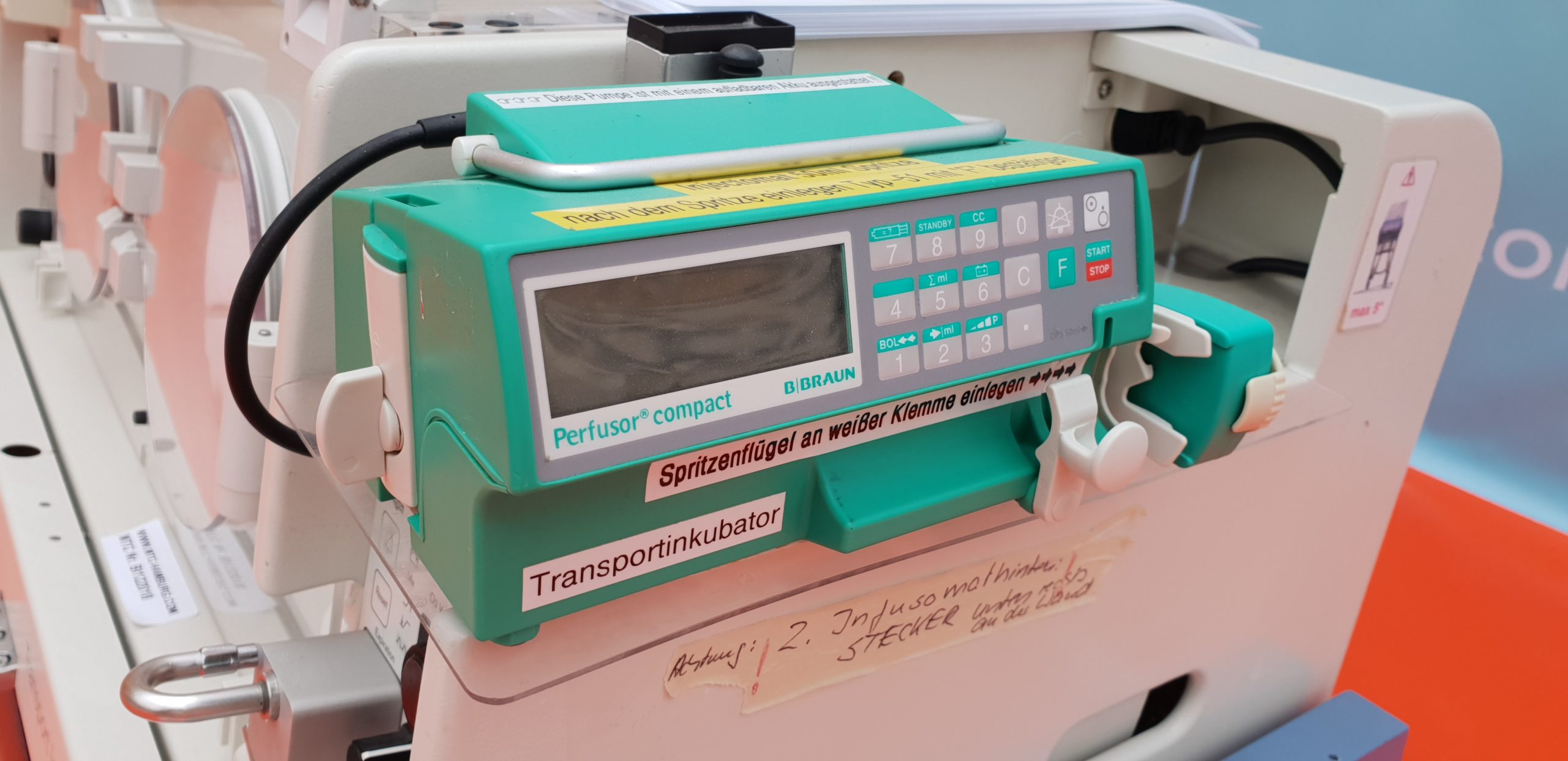 Dräger // Dräger 5400 Transport Inkubator Brutkasten Inkubator thumbnail 3