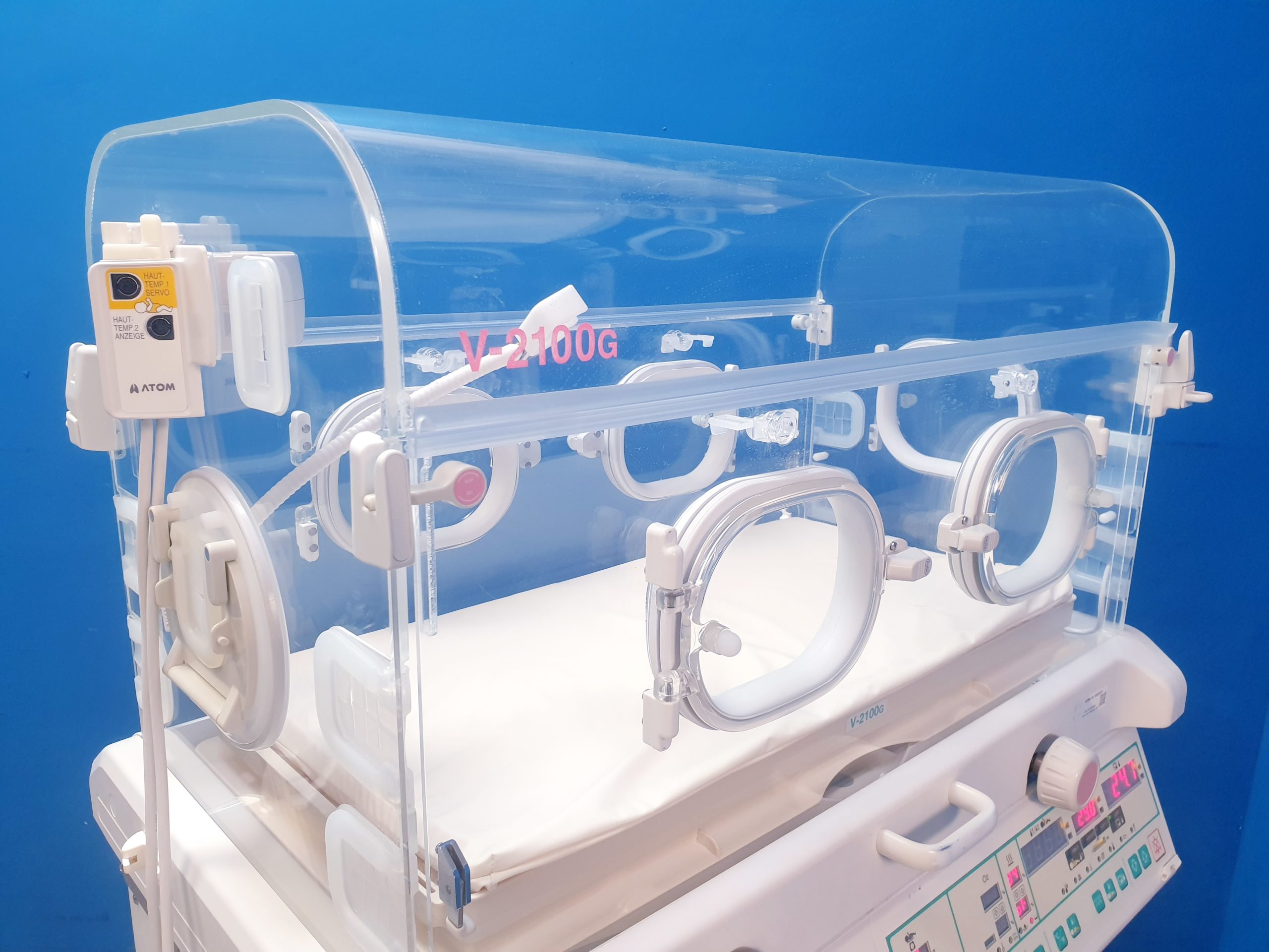 ATOM V-2100 Infant Incubator Inkubator thumbnail 9