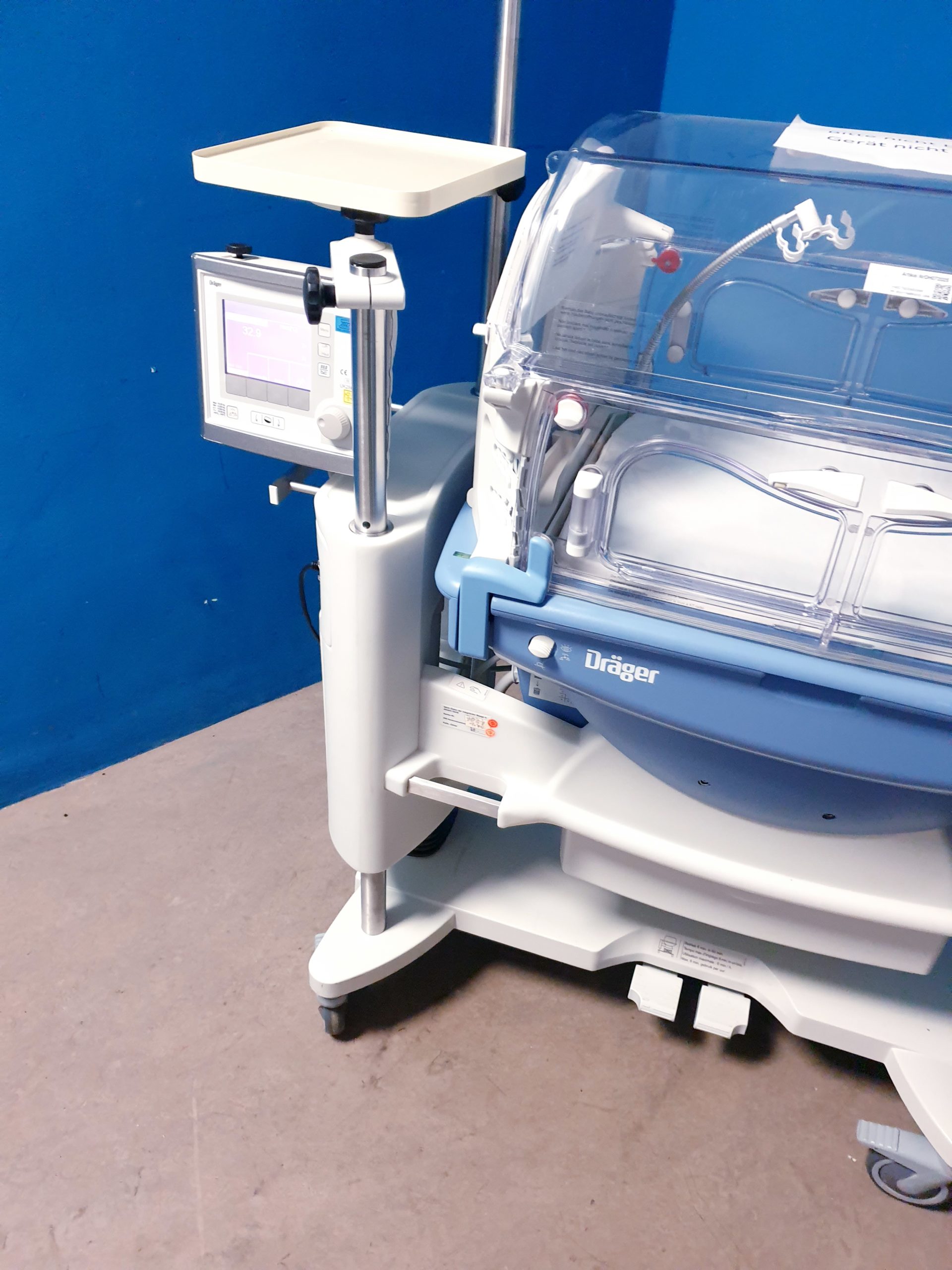 Dräger Caleo Incubator, Inkubator, Säuglingsinkubator thumbnail 12