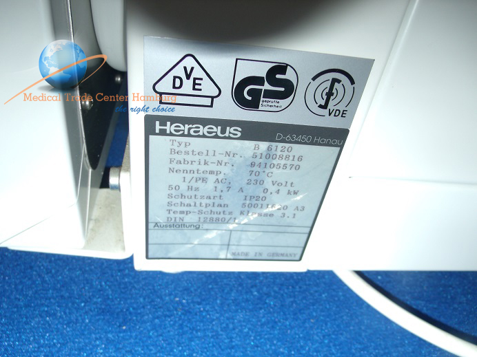 Heraeus Brutschrank / Inkubator B6120 — image 1 of 1