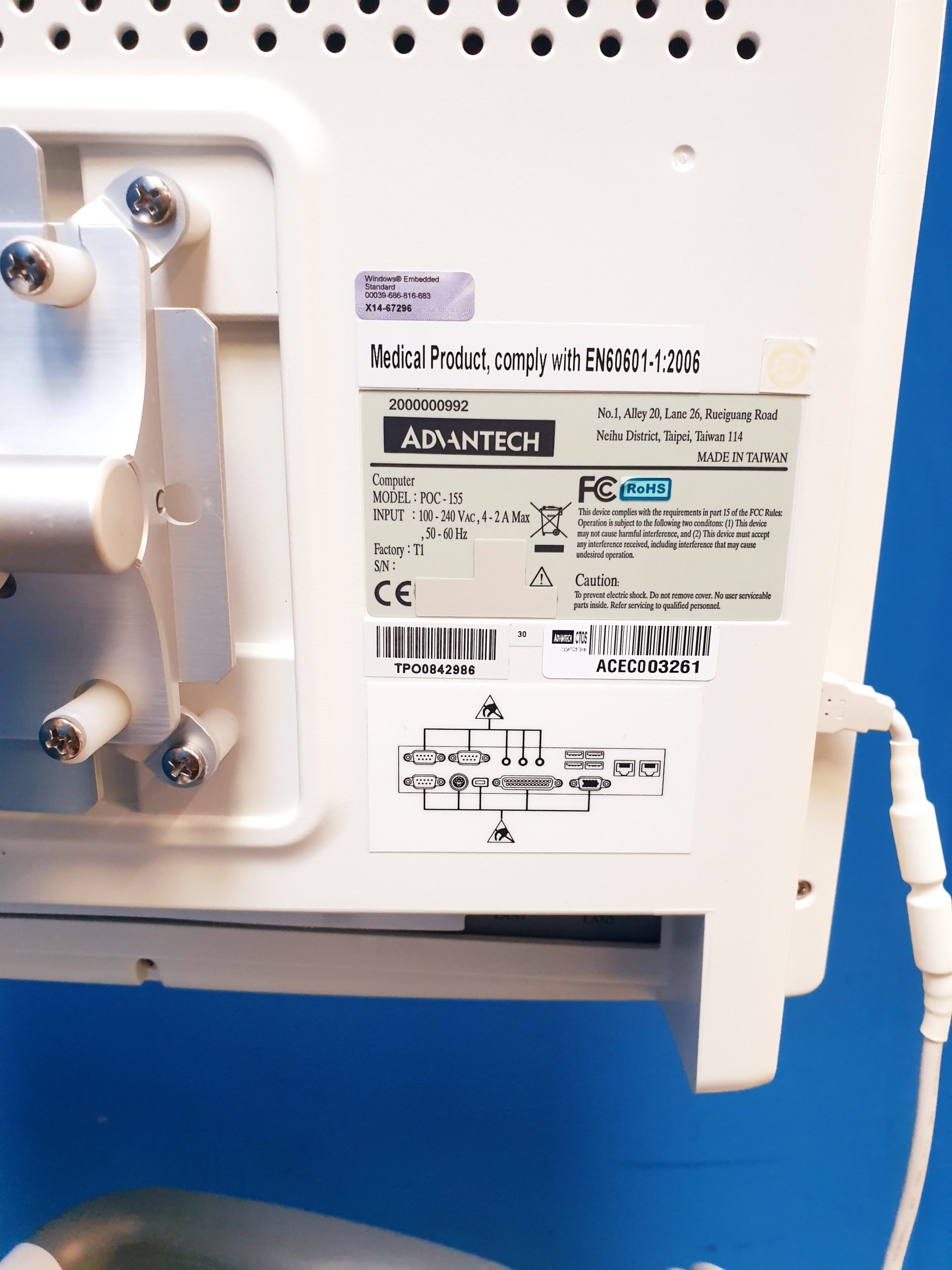 NATUS POC-155 CFM OLYMPIC BRAINZ Monitor thumbnail 8