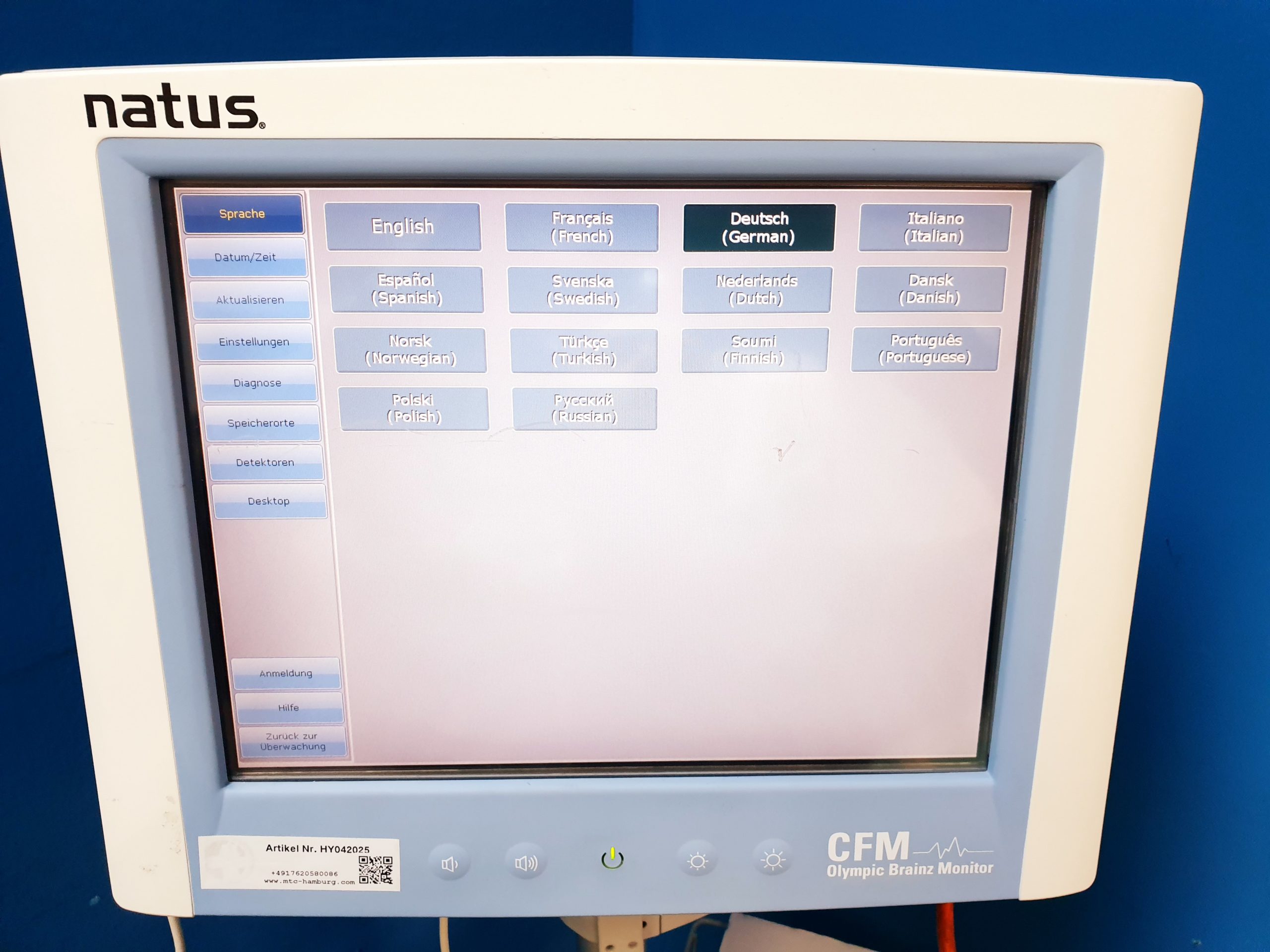 NATUS POC-155 CFM OLYMPIC BRAINZ Monitor thumbnail 15
