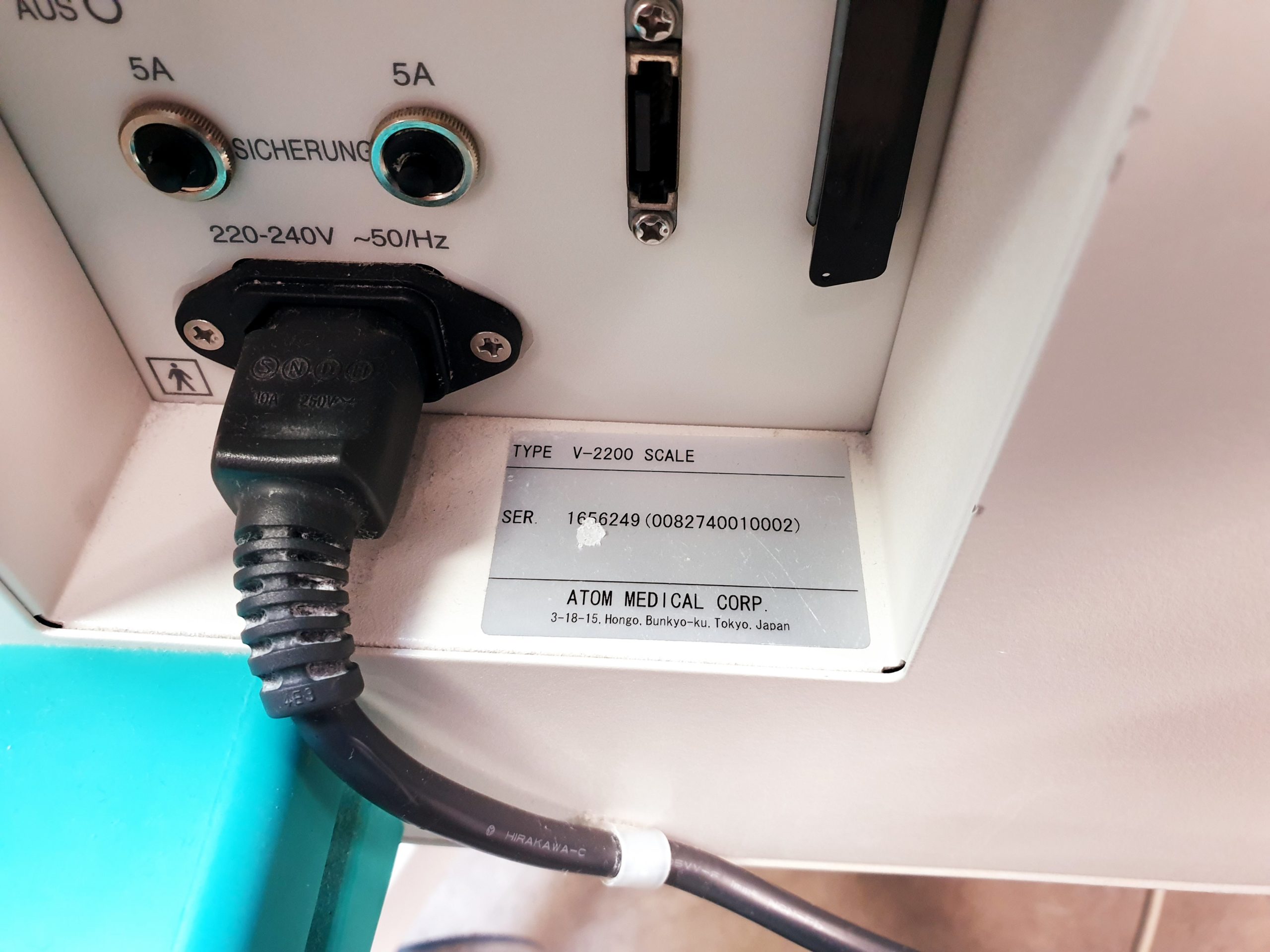 ATOM V-2200 Infant Incubator Inkubator thumbnail 6