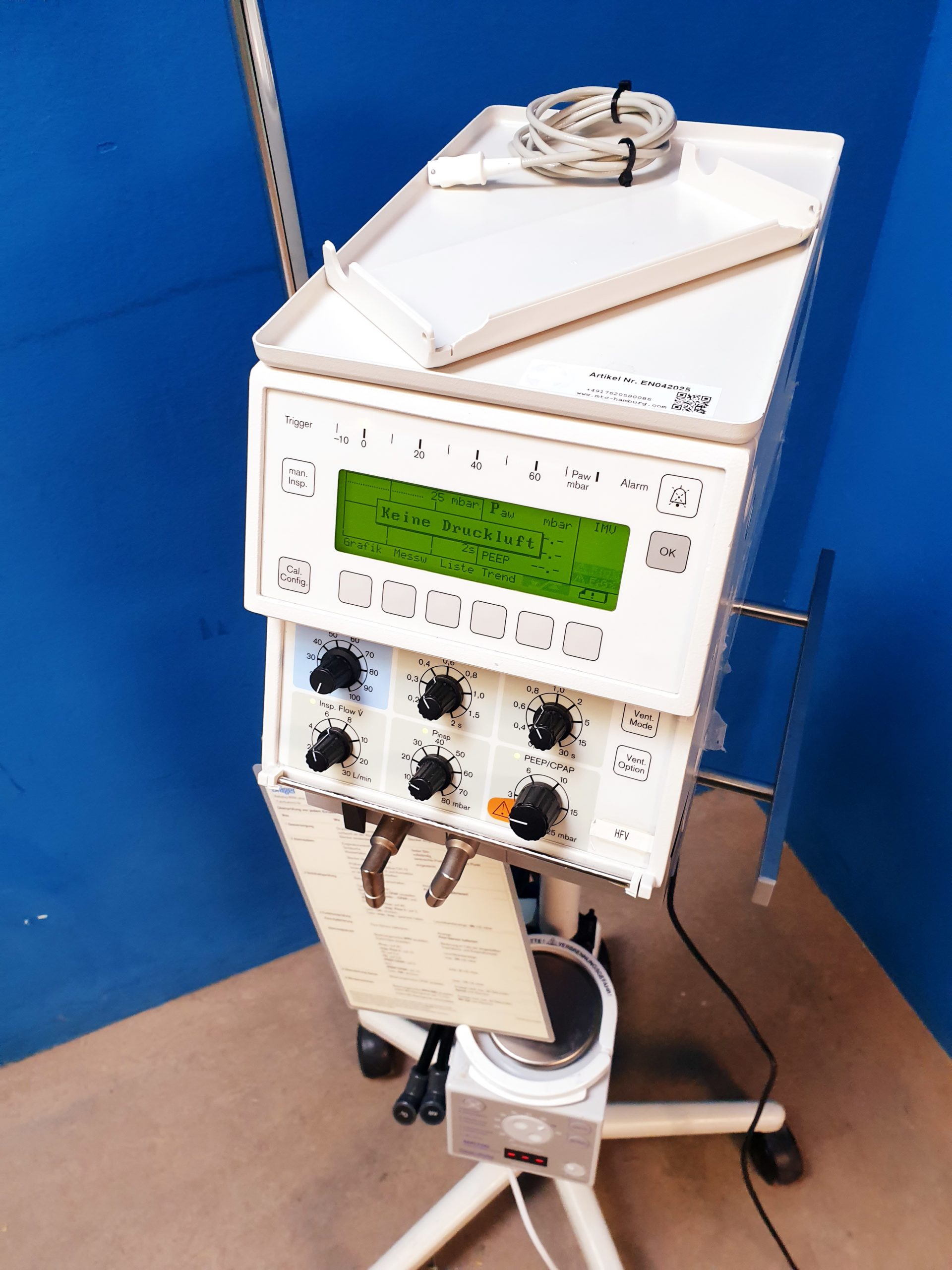 Dräger Drager BABYLOG 8000 PLUS + Fisher Baykel MR700 Entfeuchter thumbnail 2