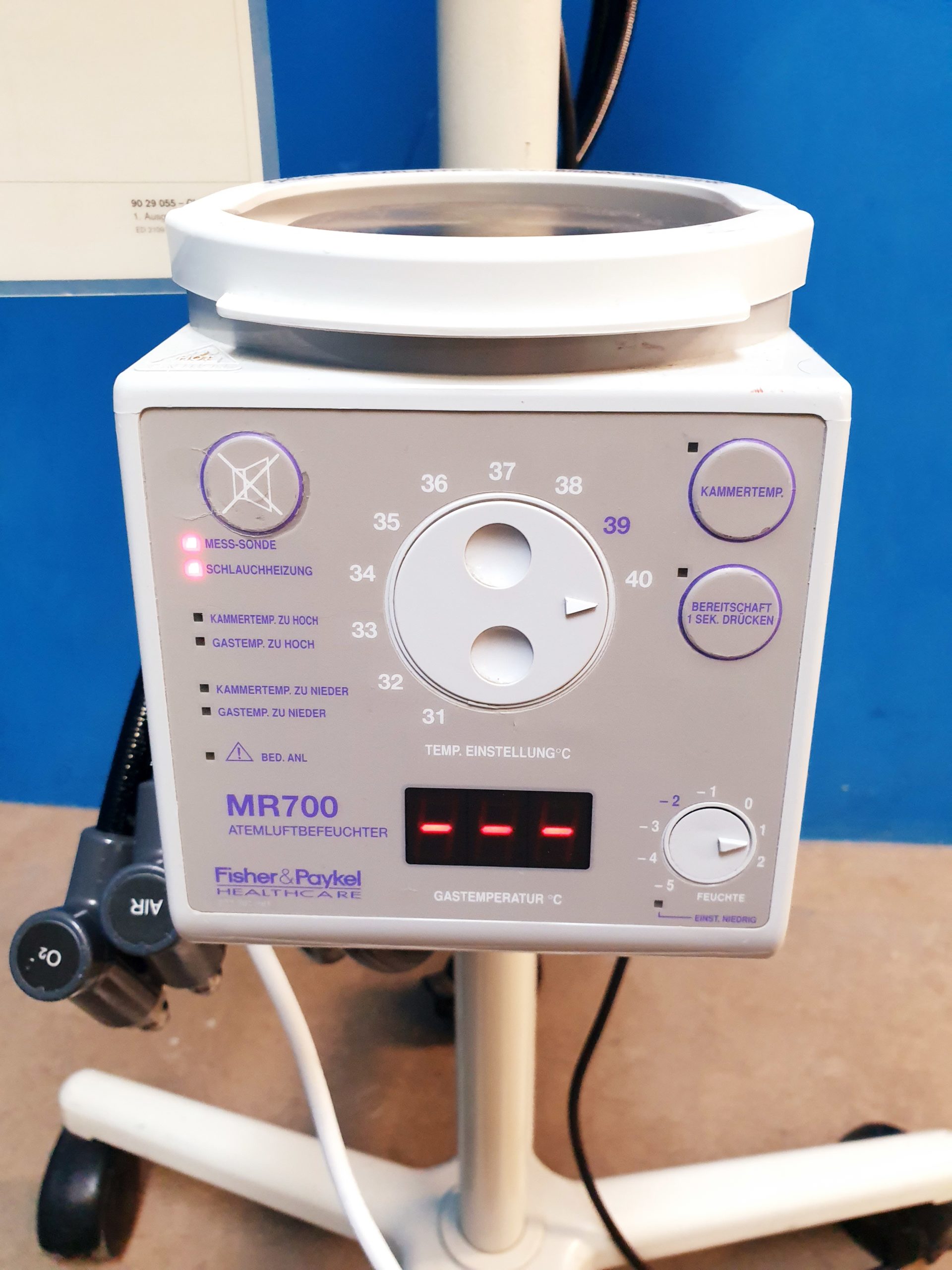 Dräger Drager BABYLOG 8000 PLUS + Fisher Baykel MR700 Entfeuchter thumbnail 9