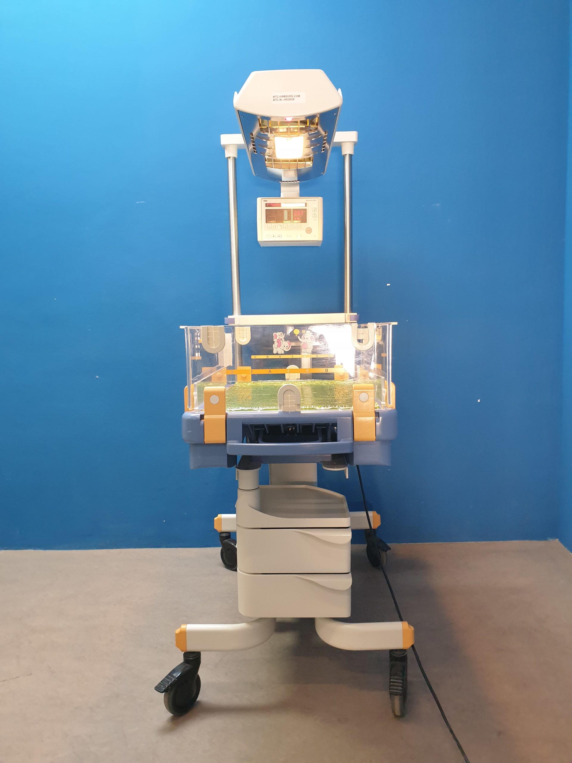 Drager Dräger Baybtherm Wärmebettchen + Babytherm 8010 Strahler thumbnail 18