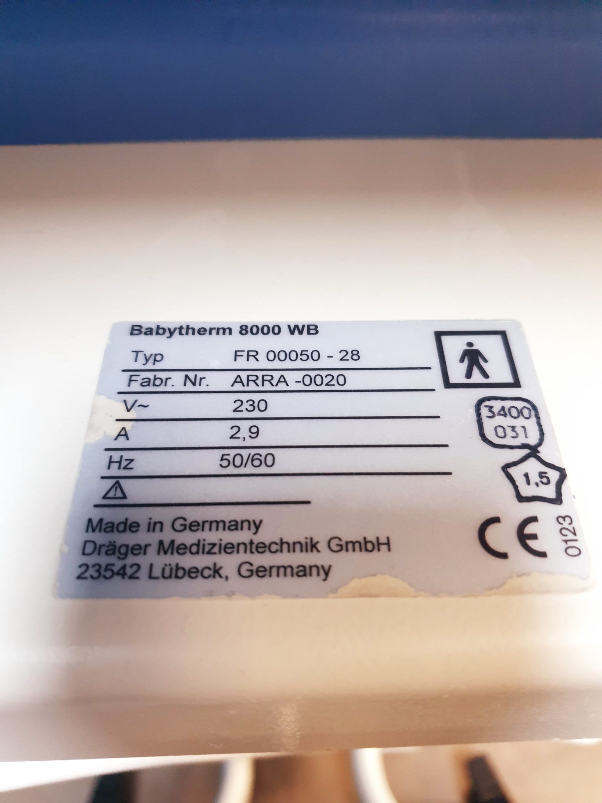 Dräger Babytherm 8000 – defekt thumbnail 4