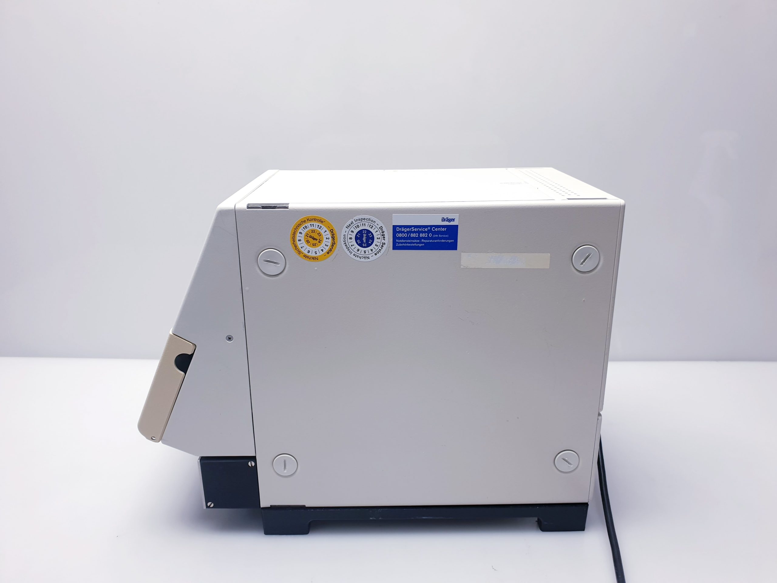 Dräger Babylog 8000 Infant Ventilator Fahrbar Rollbar thumbnail 7