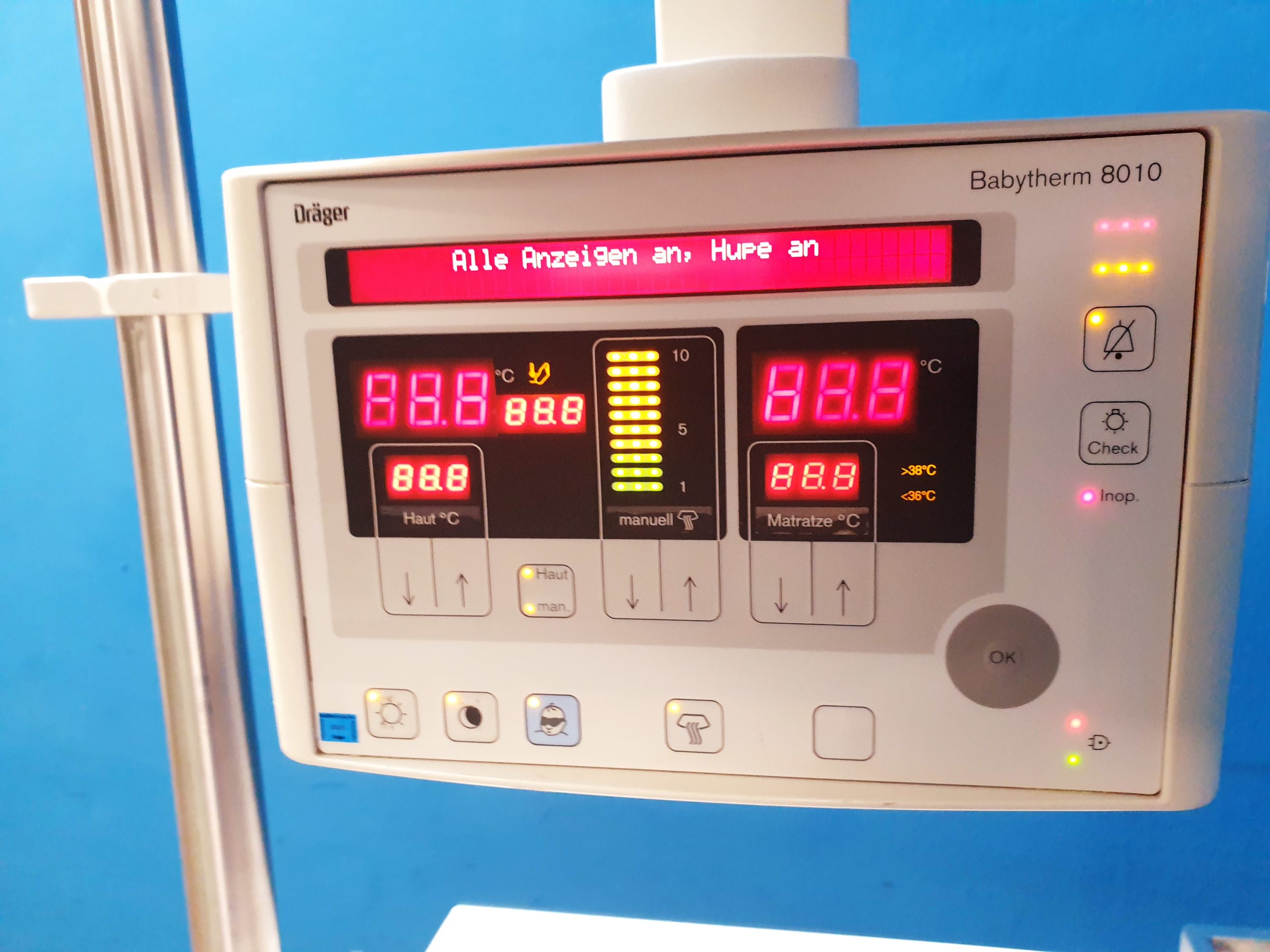 Dräger Babytherm – Wärmebettchen + Babytherm 8010 Wärmeeinheit thumbnail 3