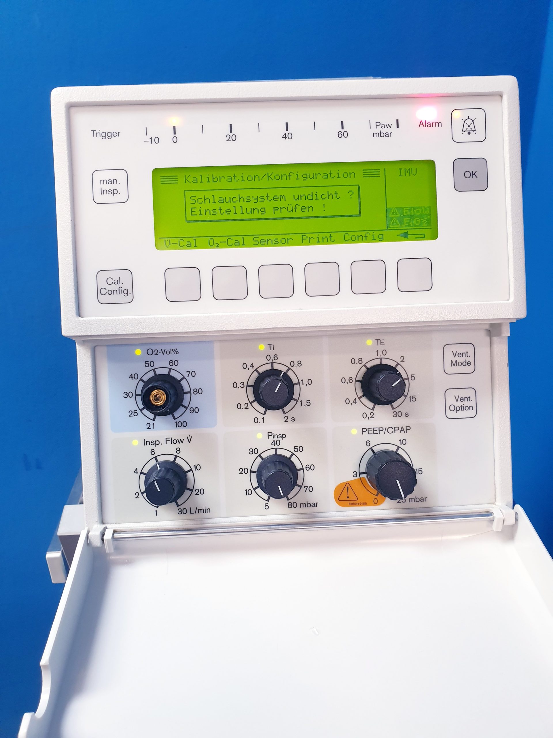 Draeger-Dräger Beatmungsgerät Dräger Babylog 8000 plus+fahrbarem Stativ thumbnail 5