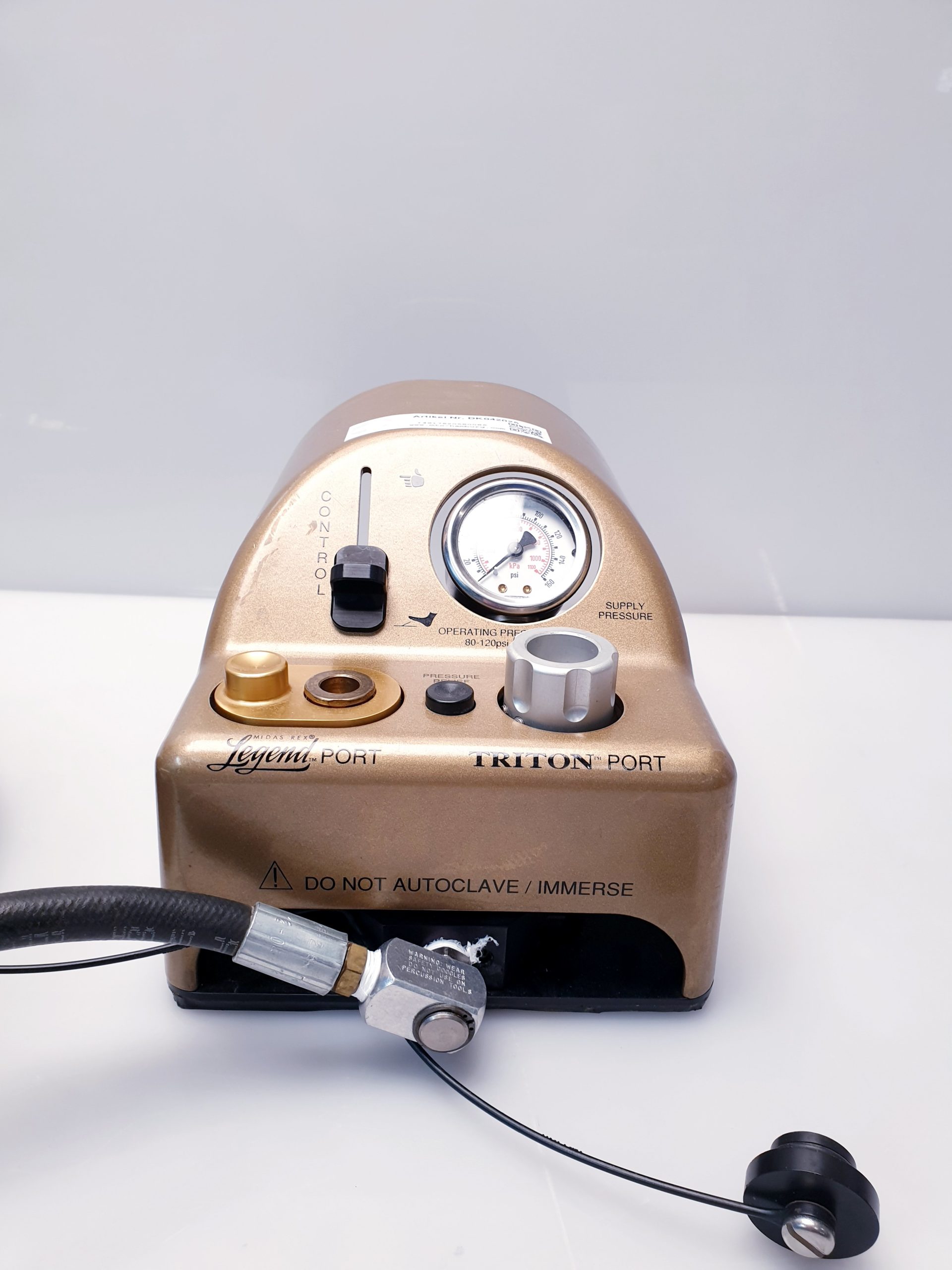 Medtronic Midas Rex Legend Pneumatic Contrrol – Triton PORT Legend PORT thumbnail 4