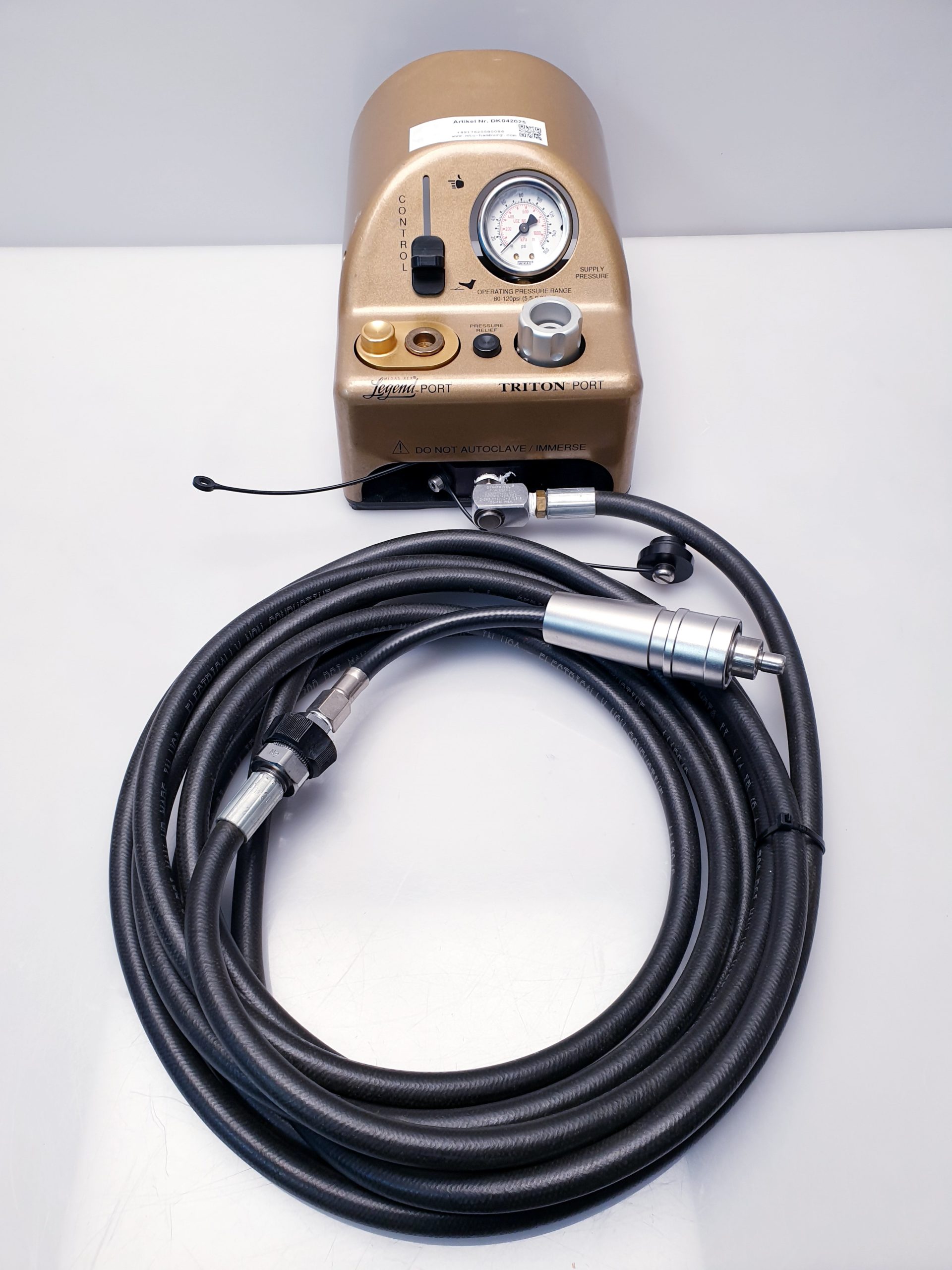 Medtronic Midas Rex Legend Pneumatic Contrrol – Triton PORT Legend PORT thumbnail 11