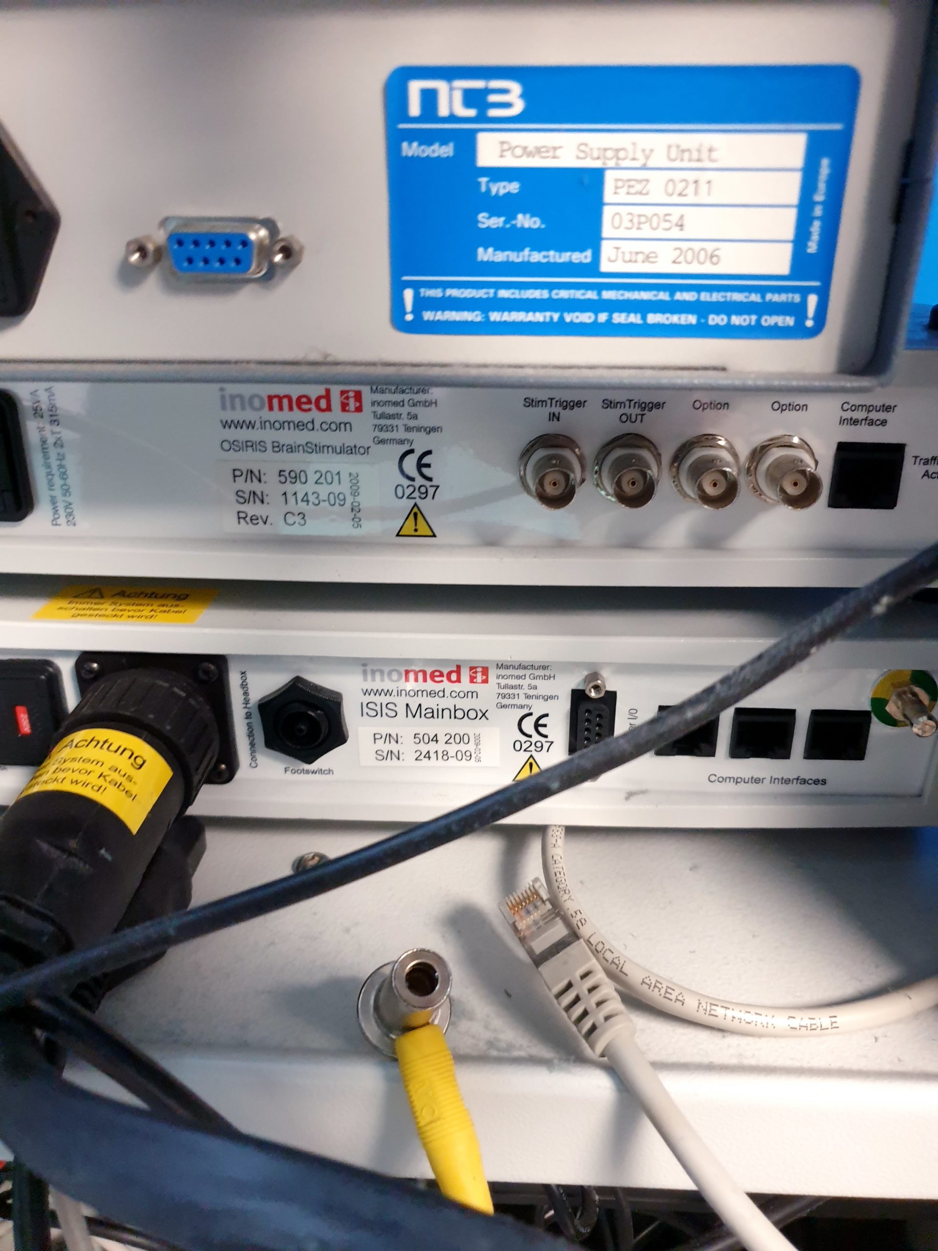 INOMEED ISIS MER Neuromonitoring-System-ohne Festplatte thumbnail 15