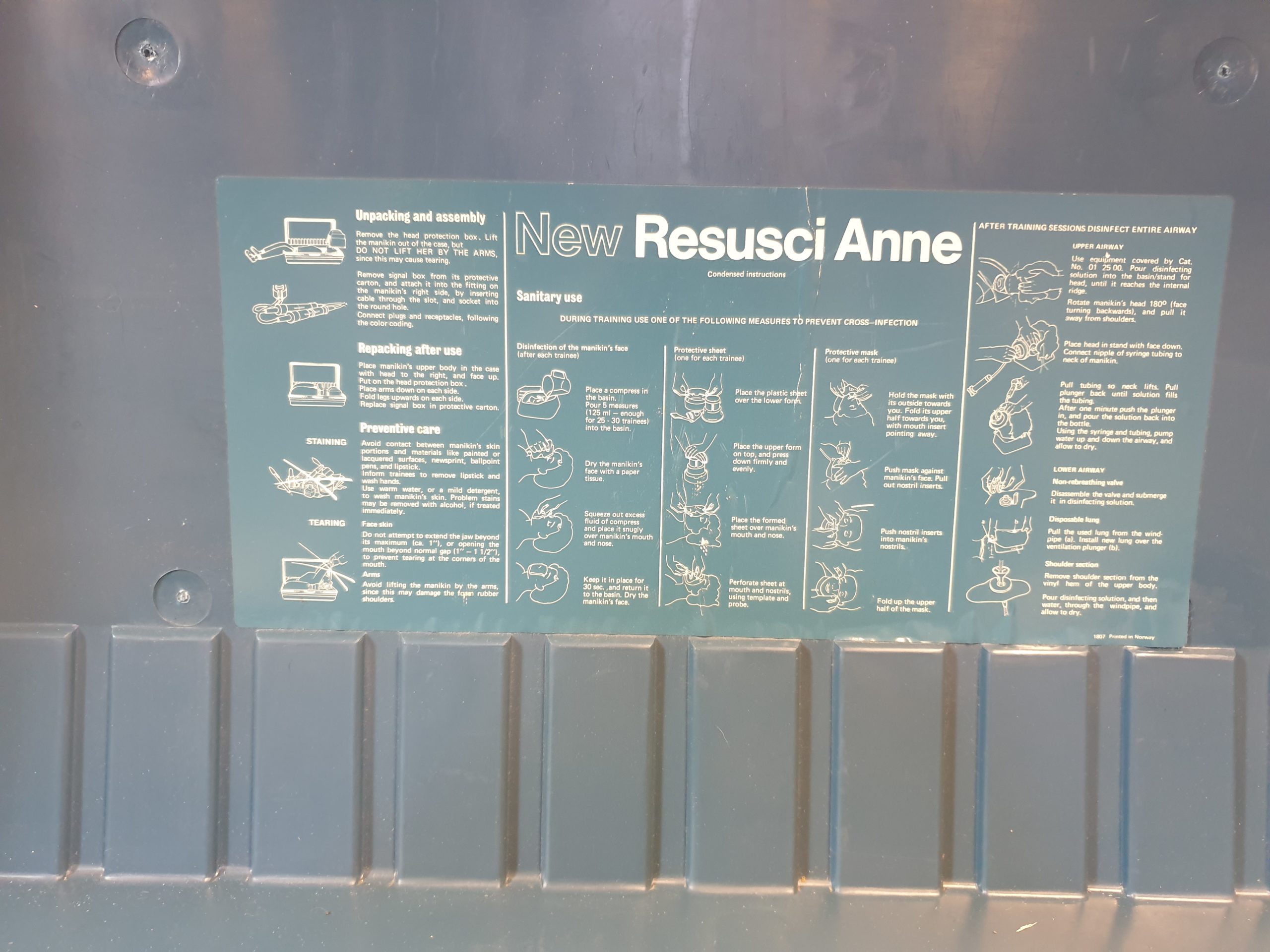 Anne Resusci Anne Erste Hilfe Krankenpflege Übungspuppe thumbnail 2