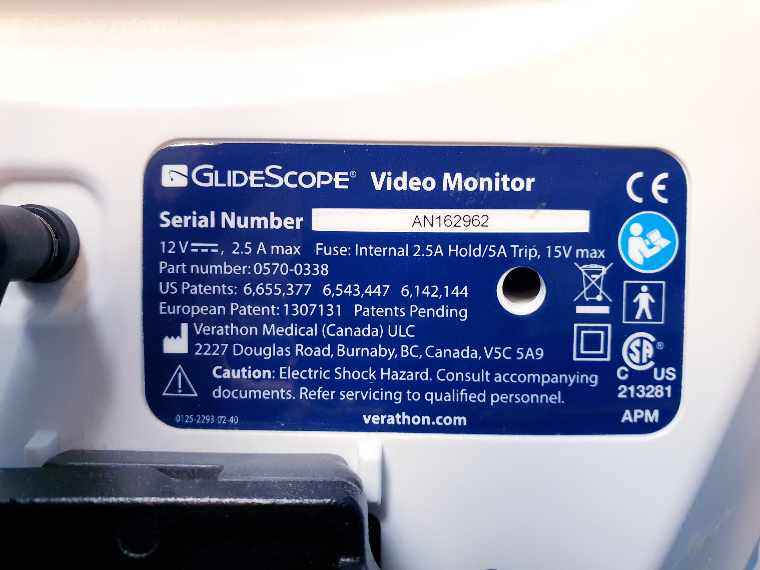 Verathon GLIDEScope Video Laryngoskop thumbnail 8
