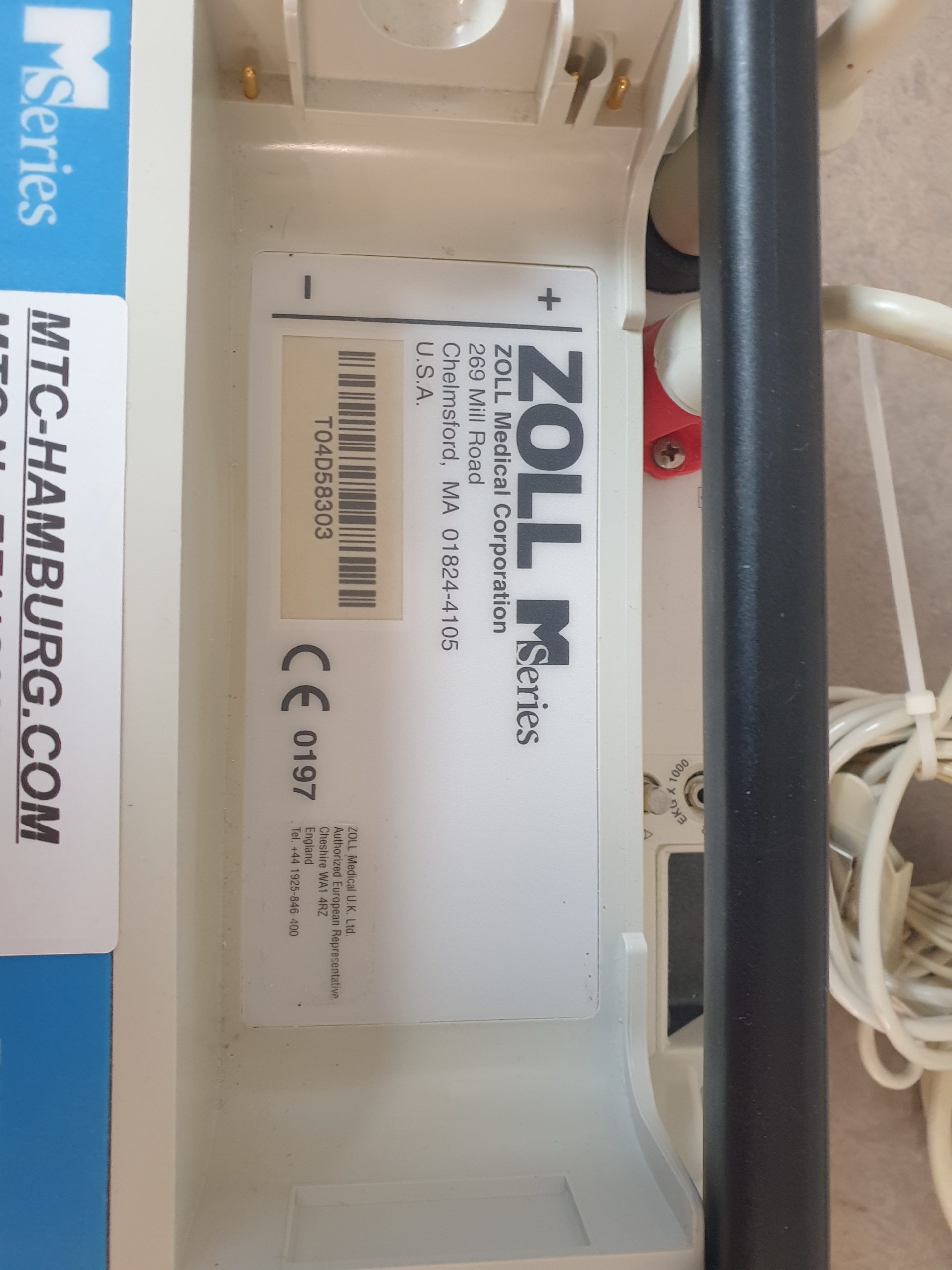 ZOLL M-Series biphasischer Defibrillator, inkl. Pacemaker, EKG, Drucker, Analyse, Akku thumbnail 4