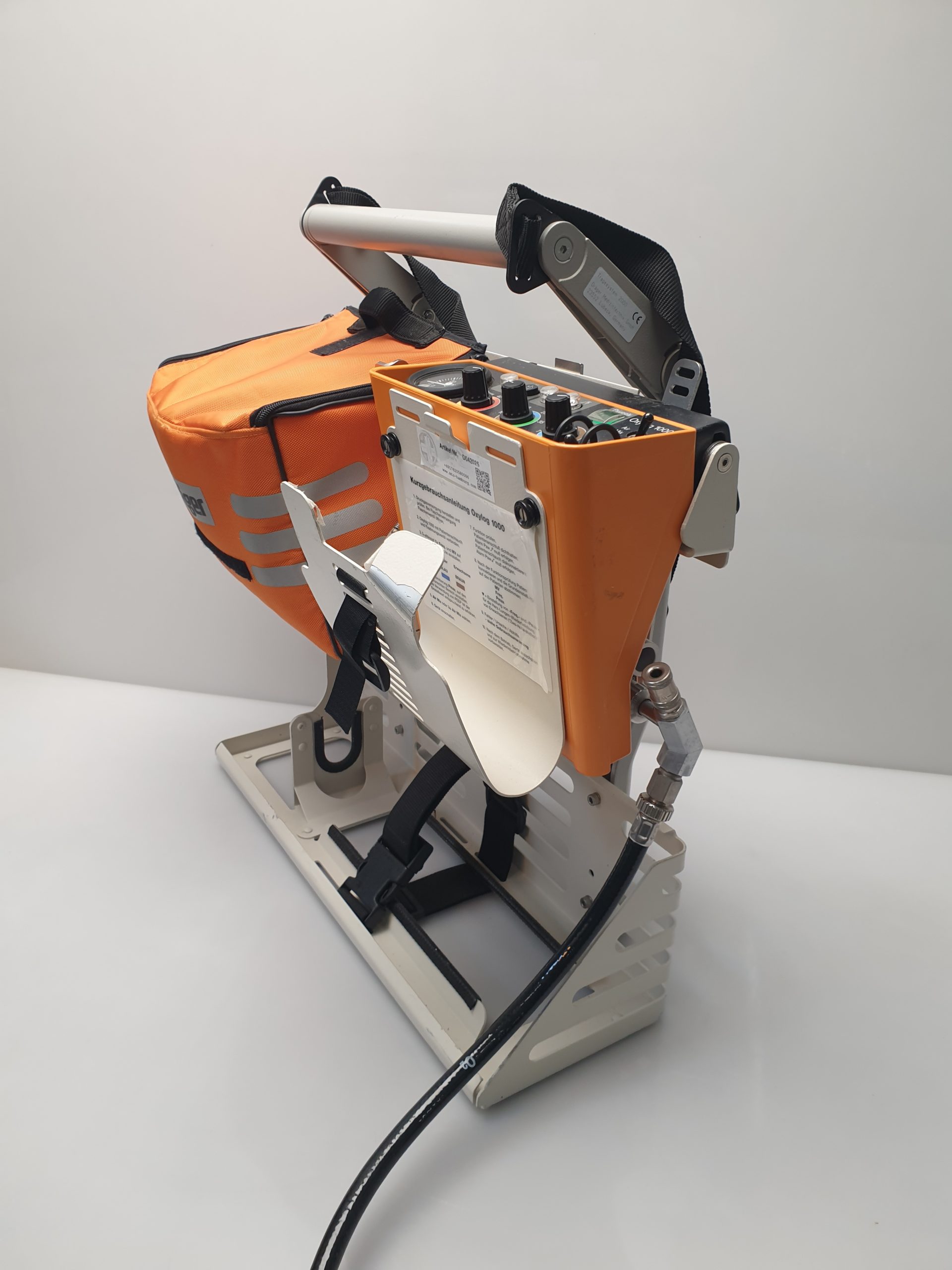 Dräger – Draeger Oxylog 1000 Beatmungsgerät – Notfallbeatmungsgerät thumbnail 11
