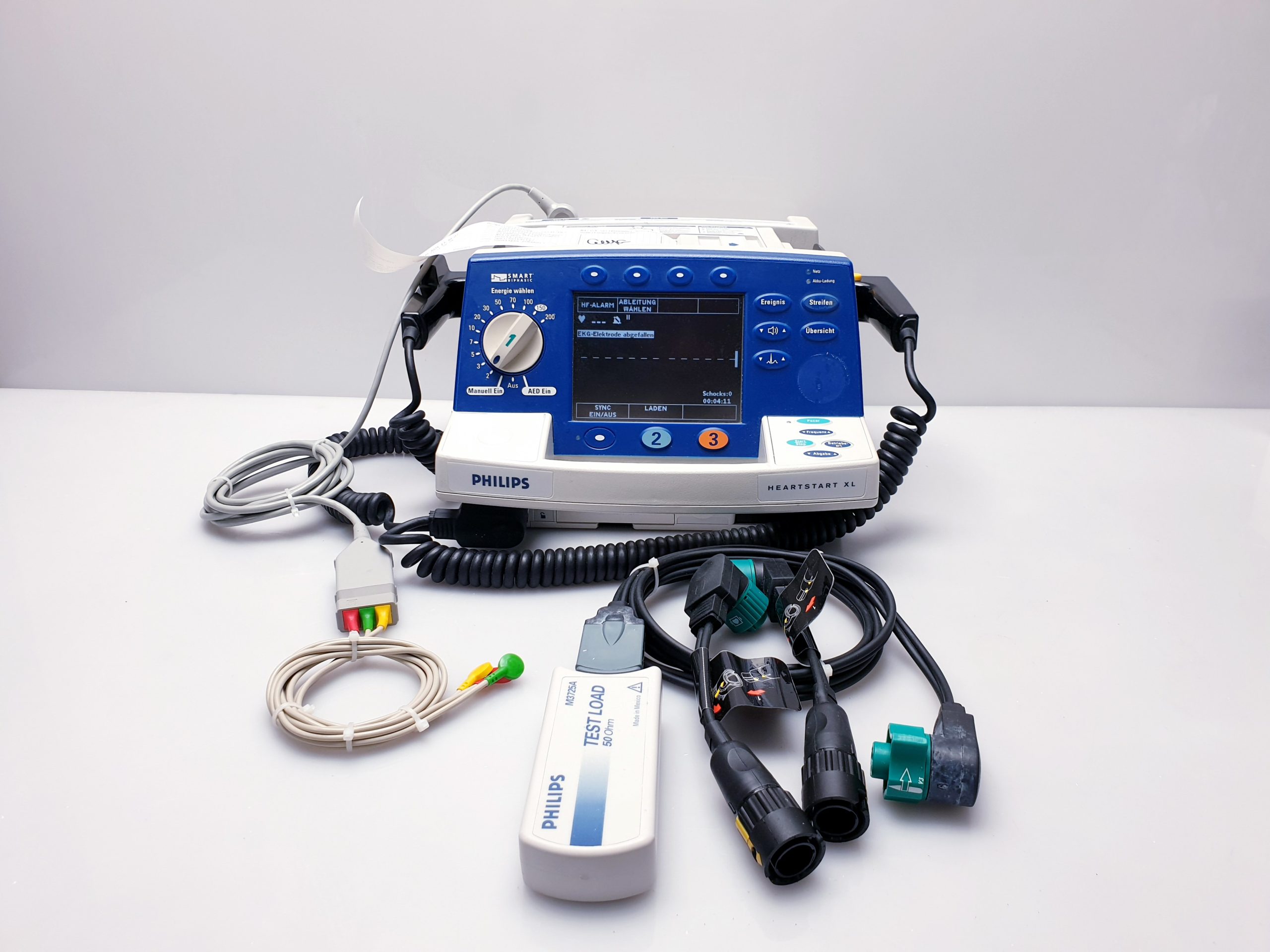 Philips Heartstart XL Biphasic Defibrillator with ECG Monitoring thumbnail 2