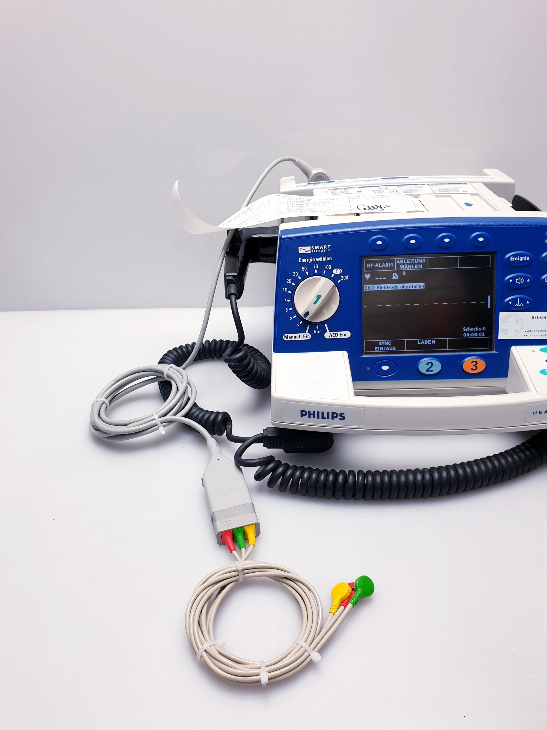 Philips Heartstart XL Biphasic Defibrillator with ECG Monitoring thumbnail 10