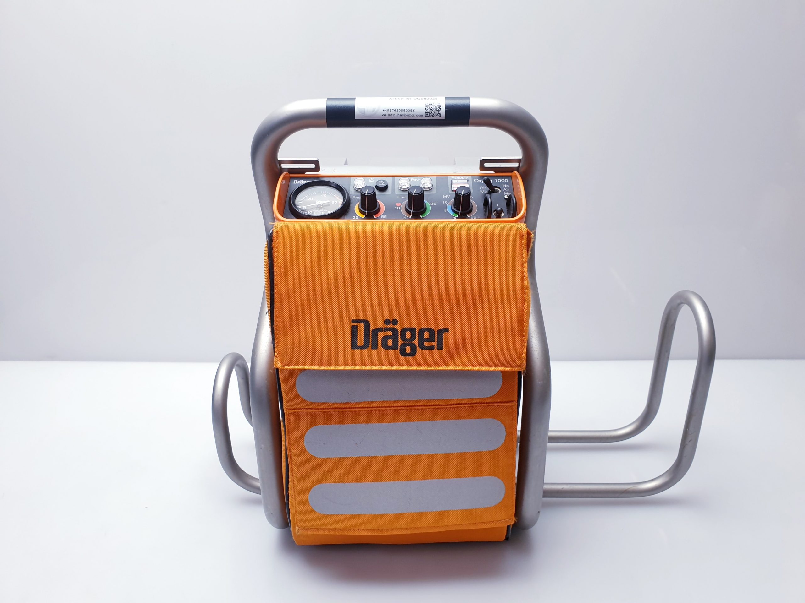 Dräger – Drager Oxylog 1000 Beatmungsgerät – Notfallbeatmungsgerät thumbnail 2