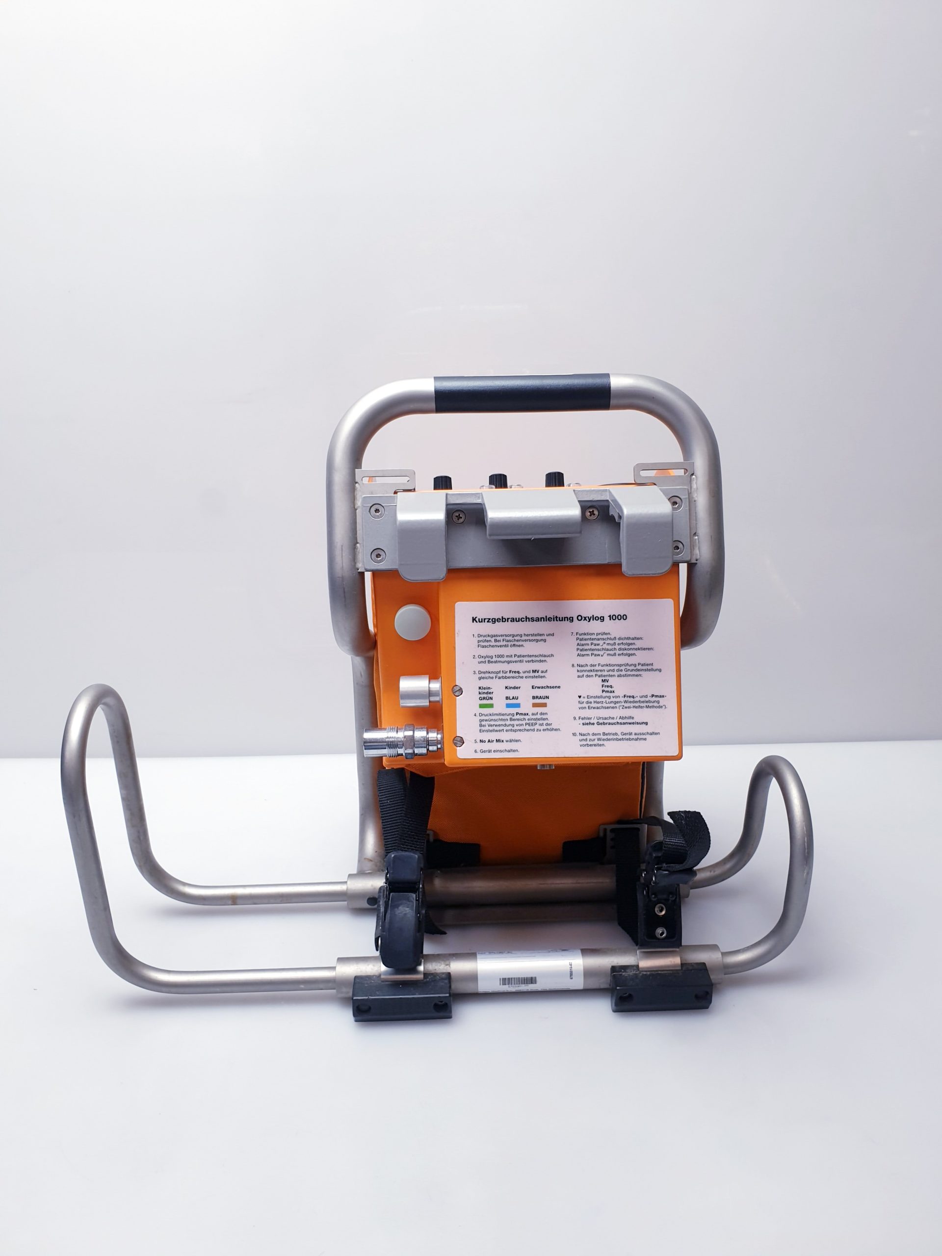 Dräger – Drager Oxylog 1000 Beatmungsgerät – Notfallbeatmungsgerät thumbnail 6