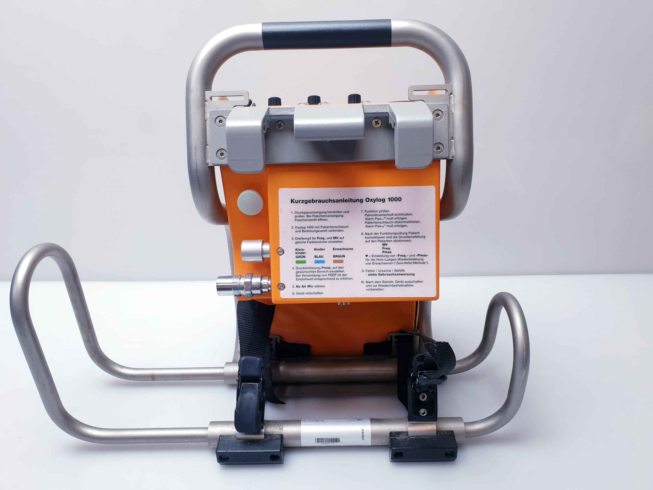Dräger – Drager Oxylog 1000 Beatmungsgerät – Notfallbeatmungsgerät thumbnail 7
