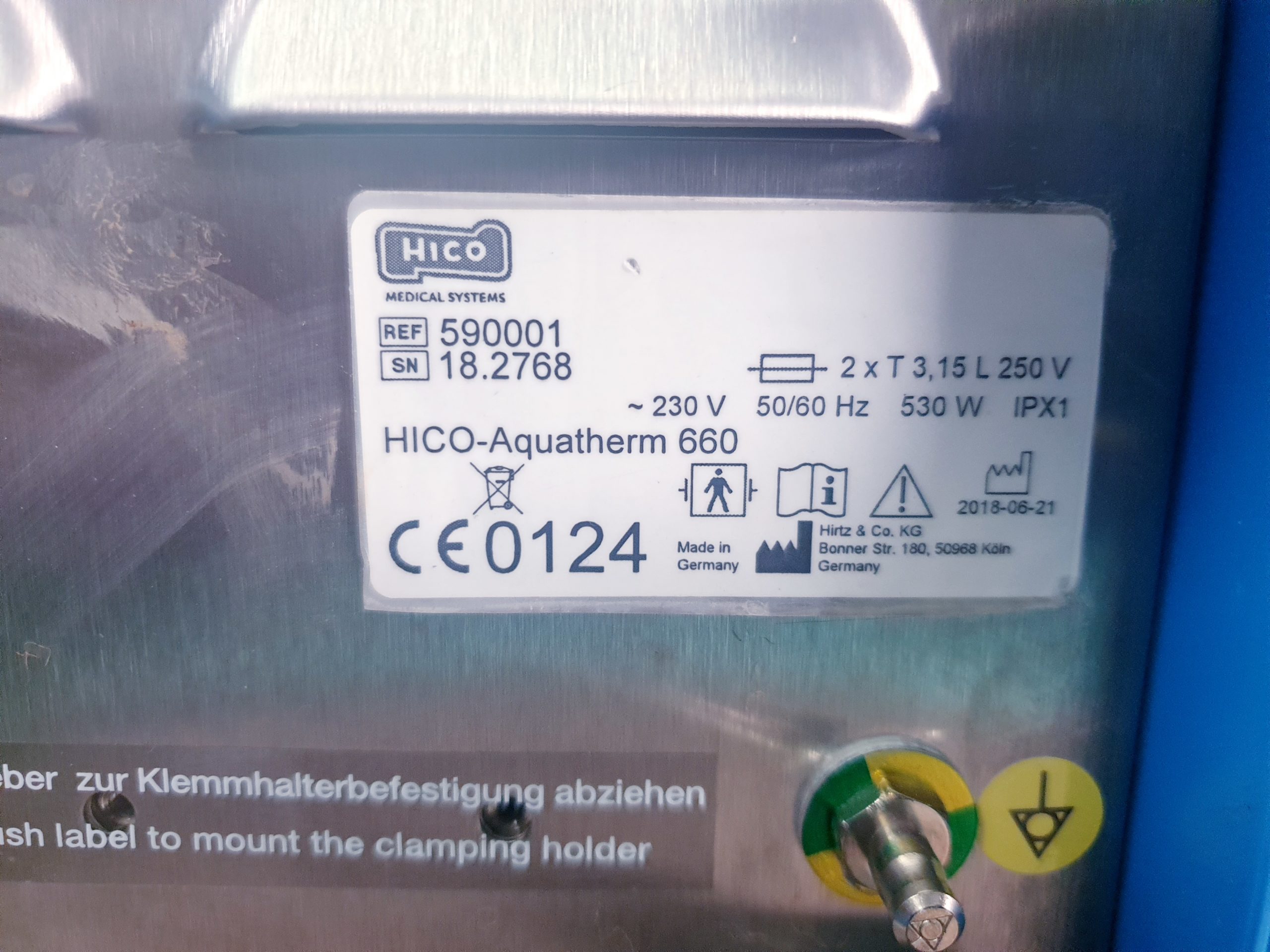 HICO-AQUATHERM 660 Hyperthermie-Gerät – defekt – hört nicht auf zu piepen thumbnail 11