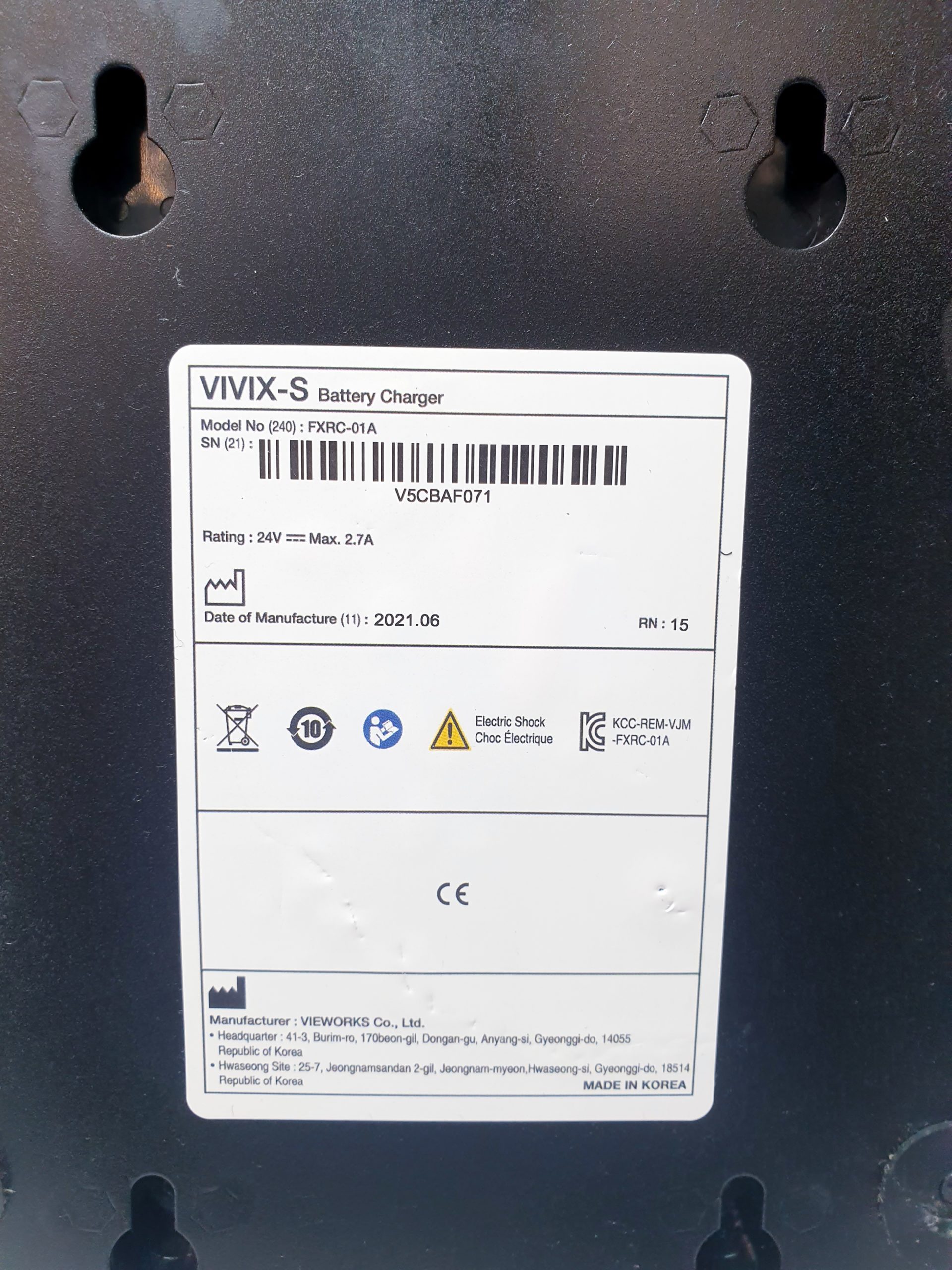 VIEWORKS VIVIX-S 1417W Flachbilddetektor + Ladegerät thumbnail 17