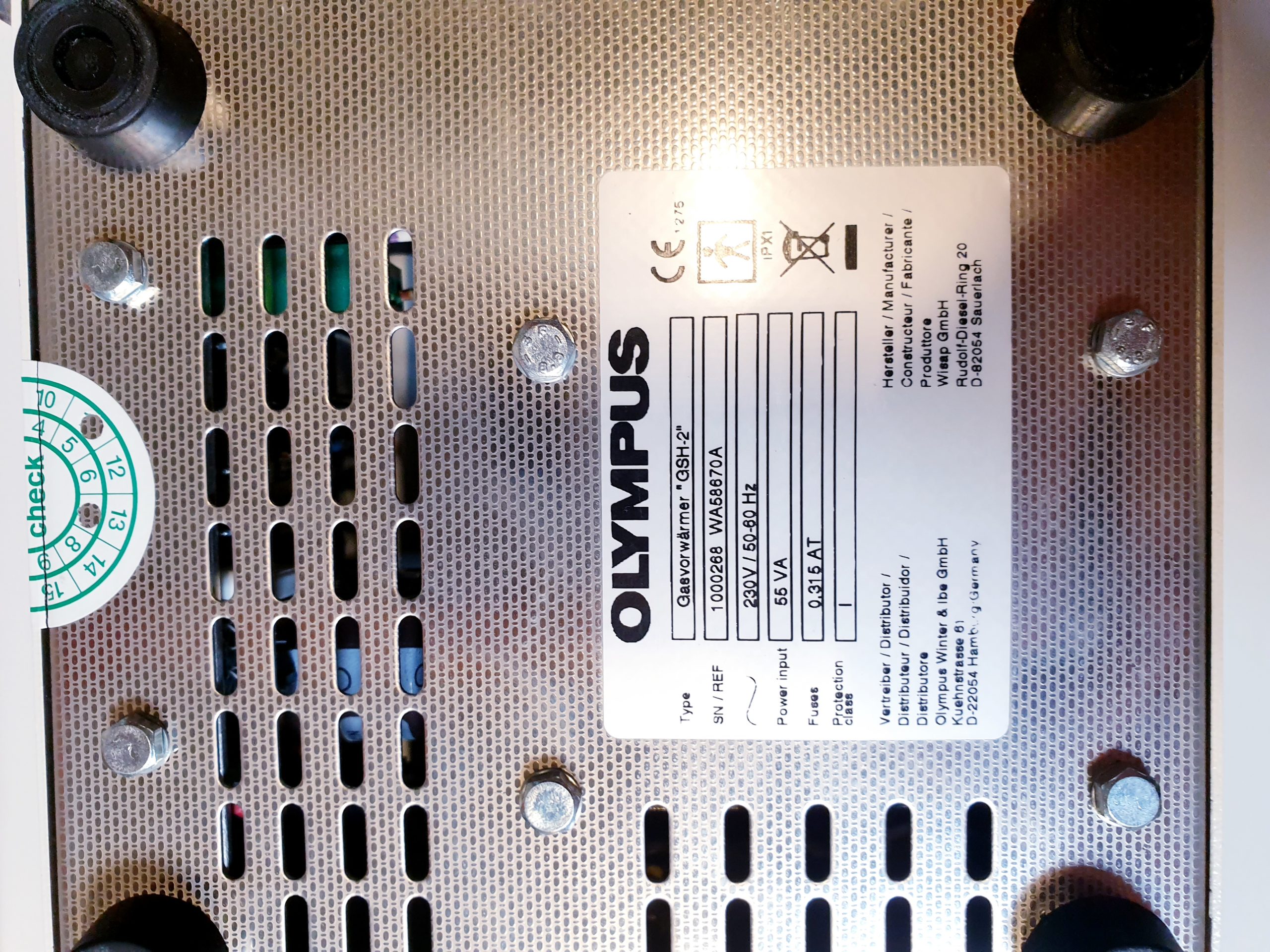 Olympus Gasvorwärmer GSH-2 GSH2 GSH 2 WA58670A Gasvorwärmer thumbnail 6