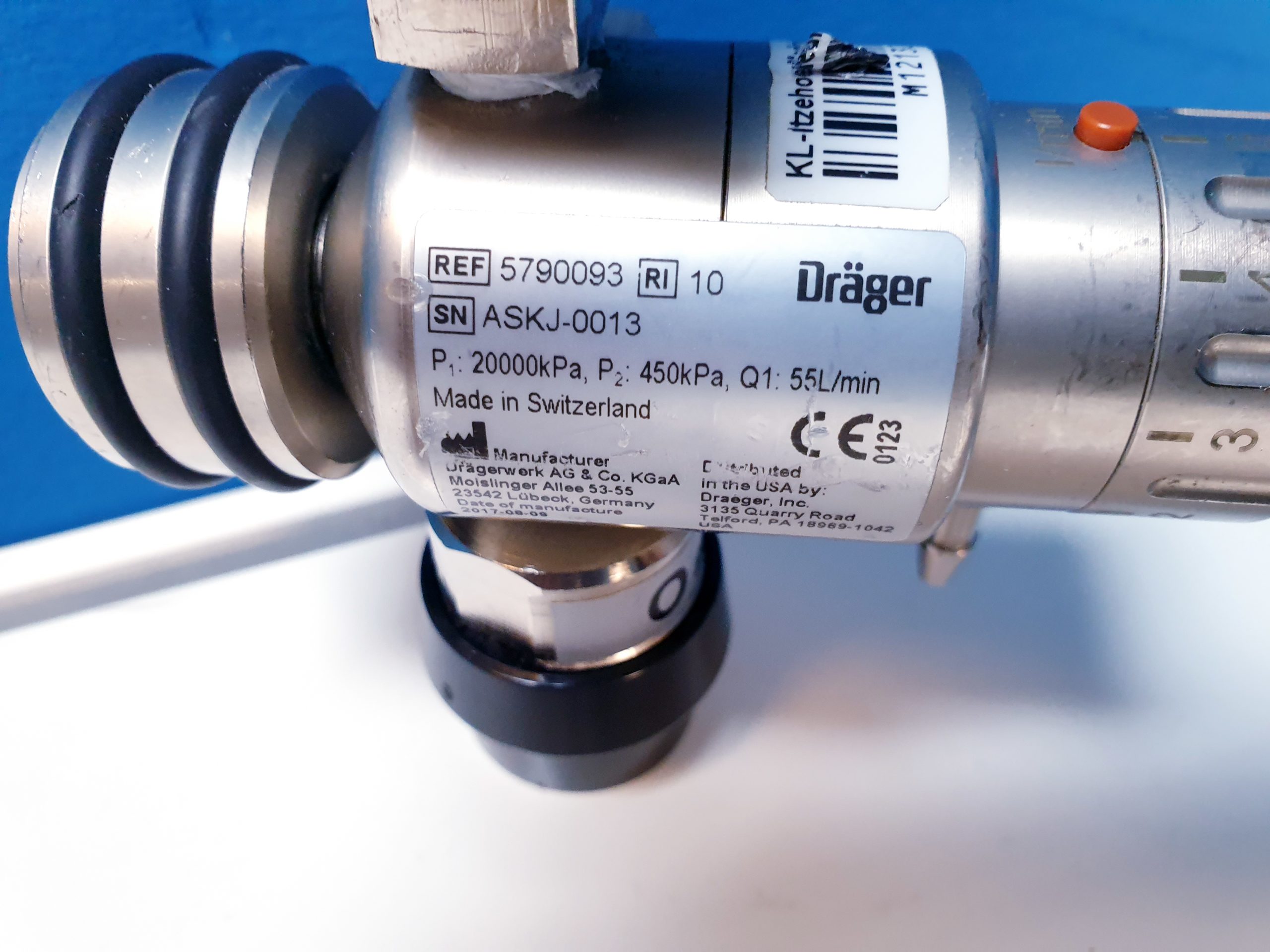 Dräger ASKJ-0013 Druckminider thumbnail 4
