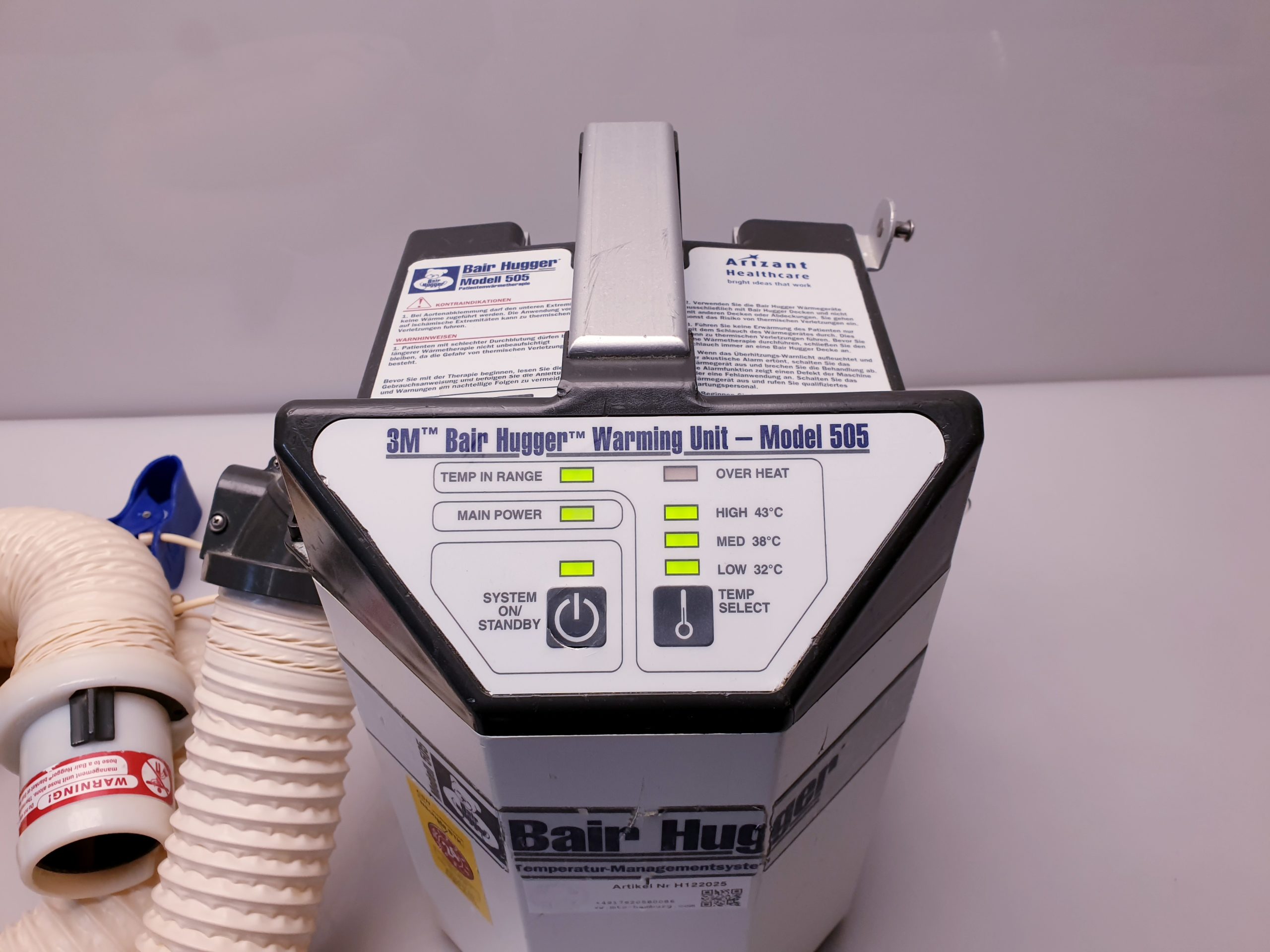 Bair Hugger 505 Patientenwärmsystem thumbnail 6