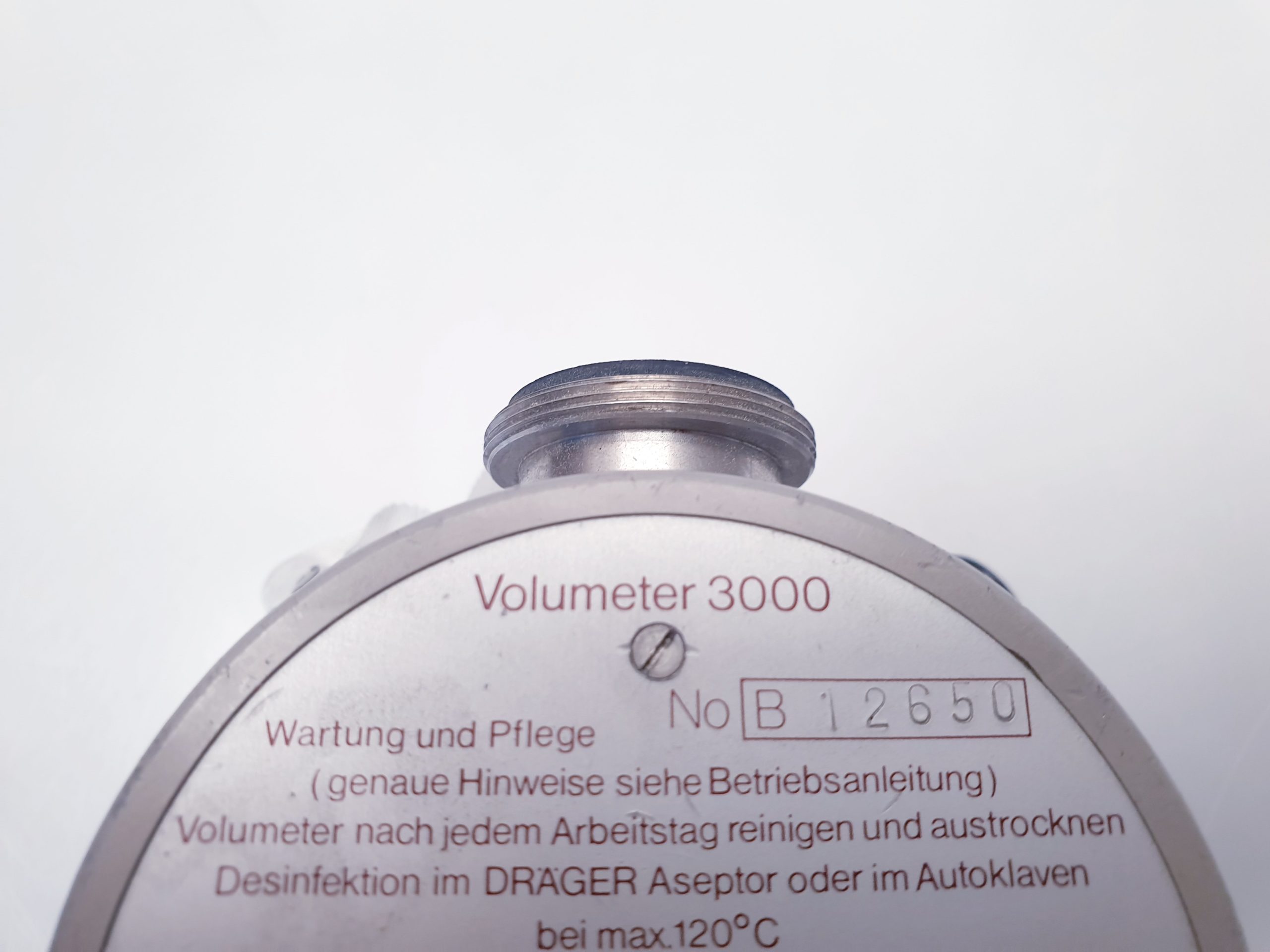 Dräger Drager Volumeter 3000 – defekt thumbnail 6