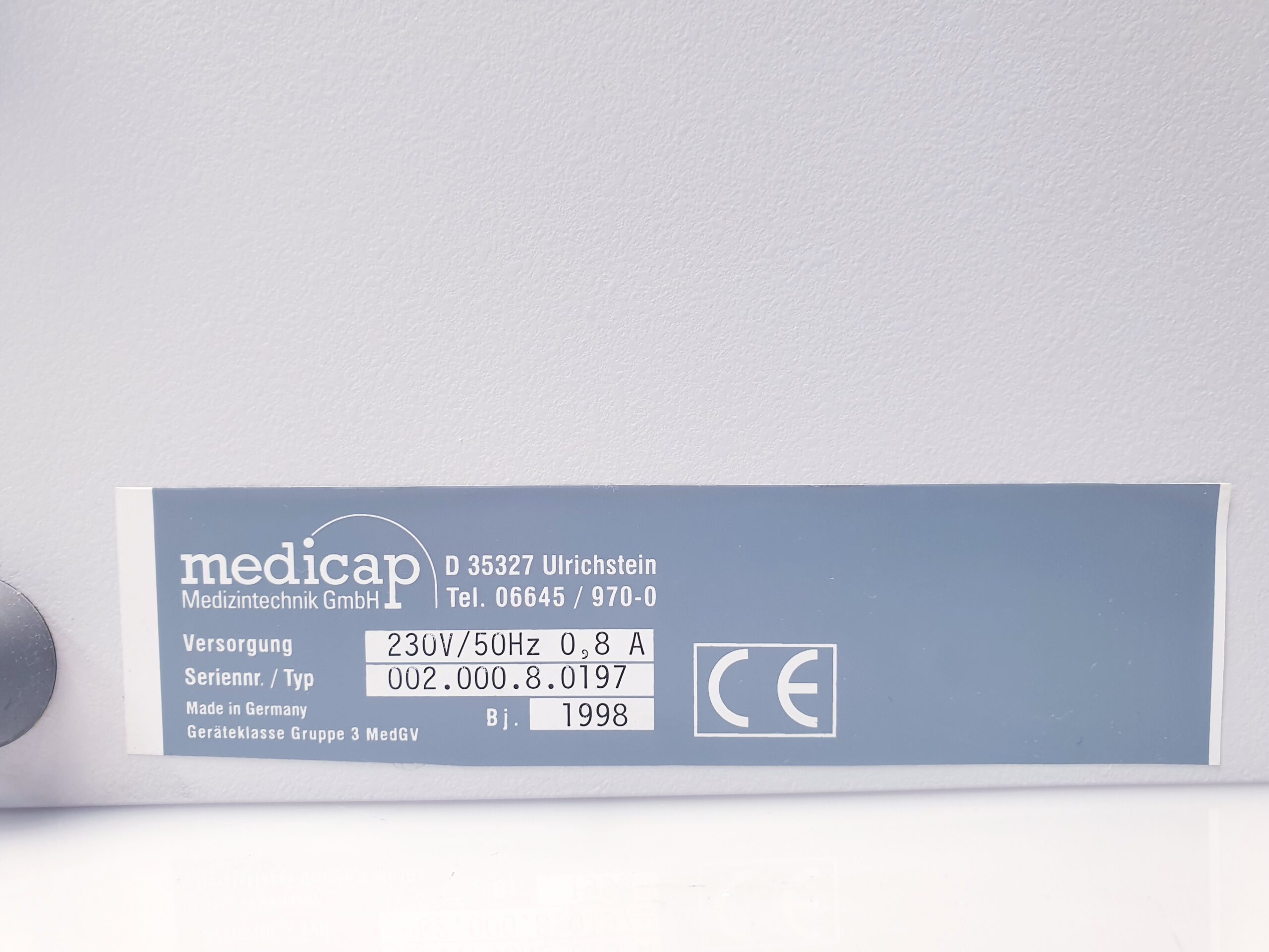 IPPB Gerät Medicap Aerolife 2 Überdruckinhalationsgerät thumbnail 6