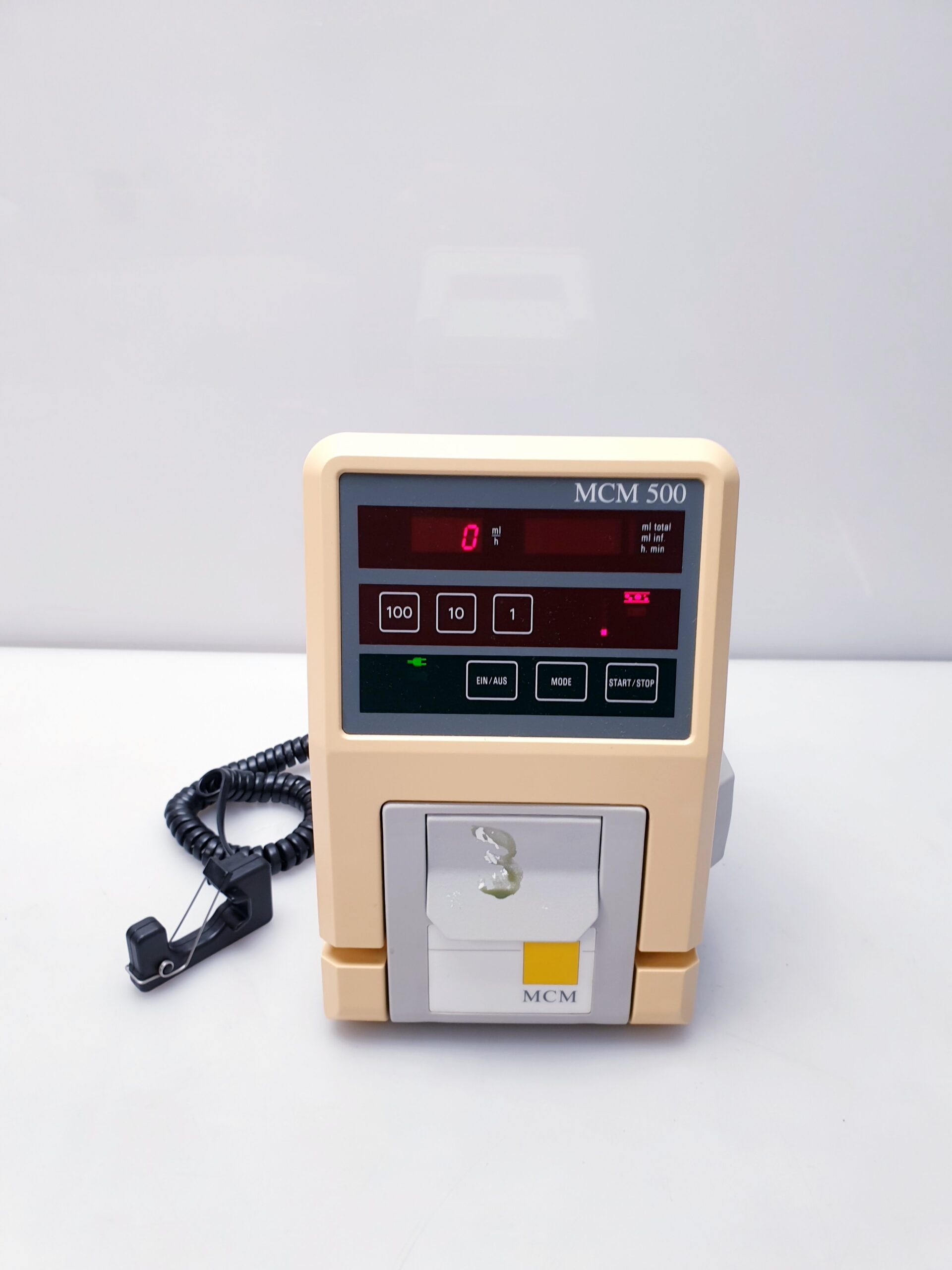 Argus Infusionspumpe MCM 500 MC500 mit Tropfensensor thumbnail 2