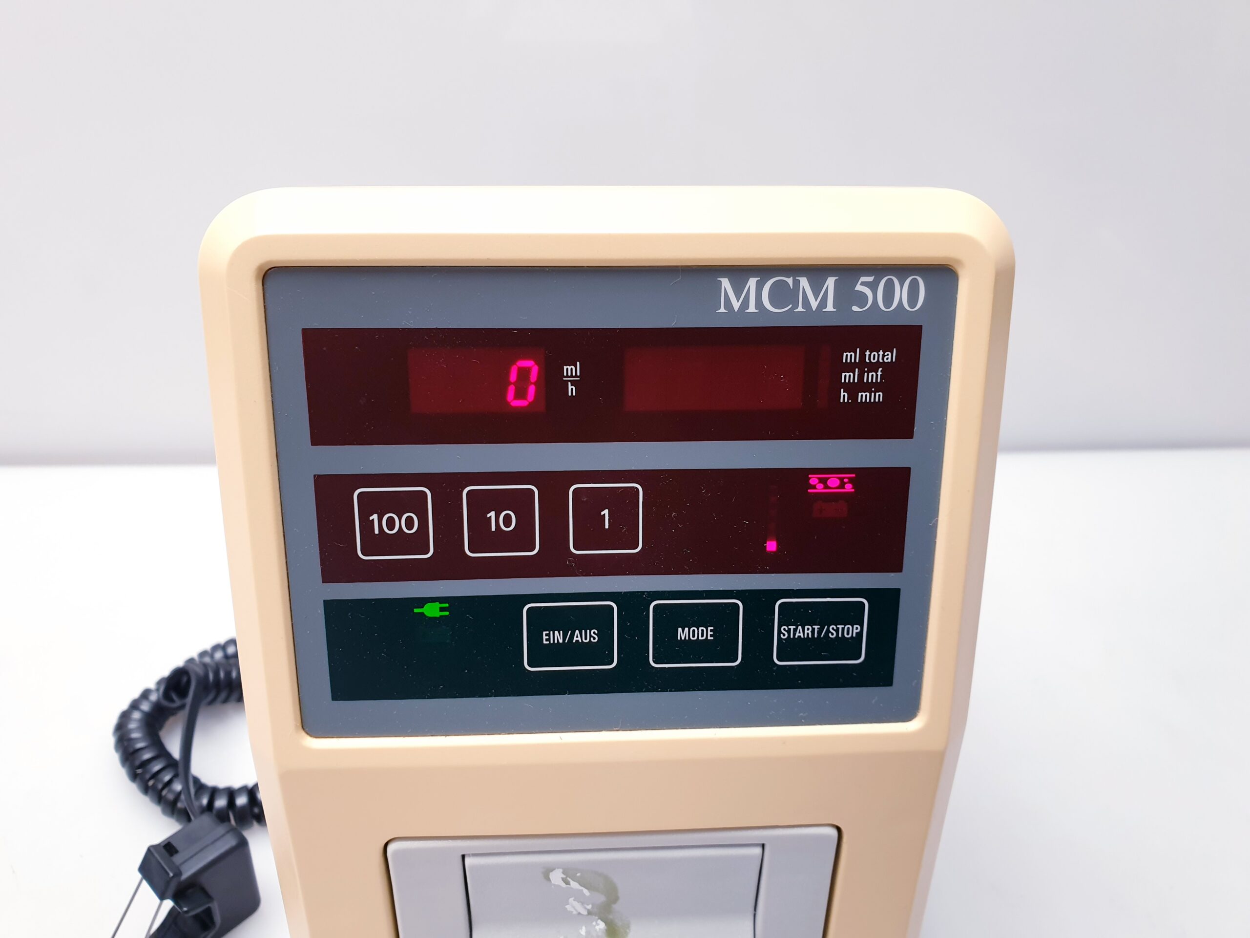 Argus Infusionspumpe MCM 500 MC500 mit Tropfensensor thumbnail 4