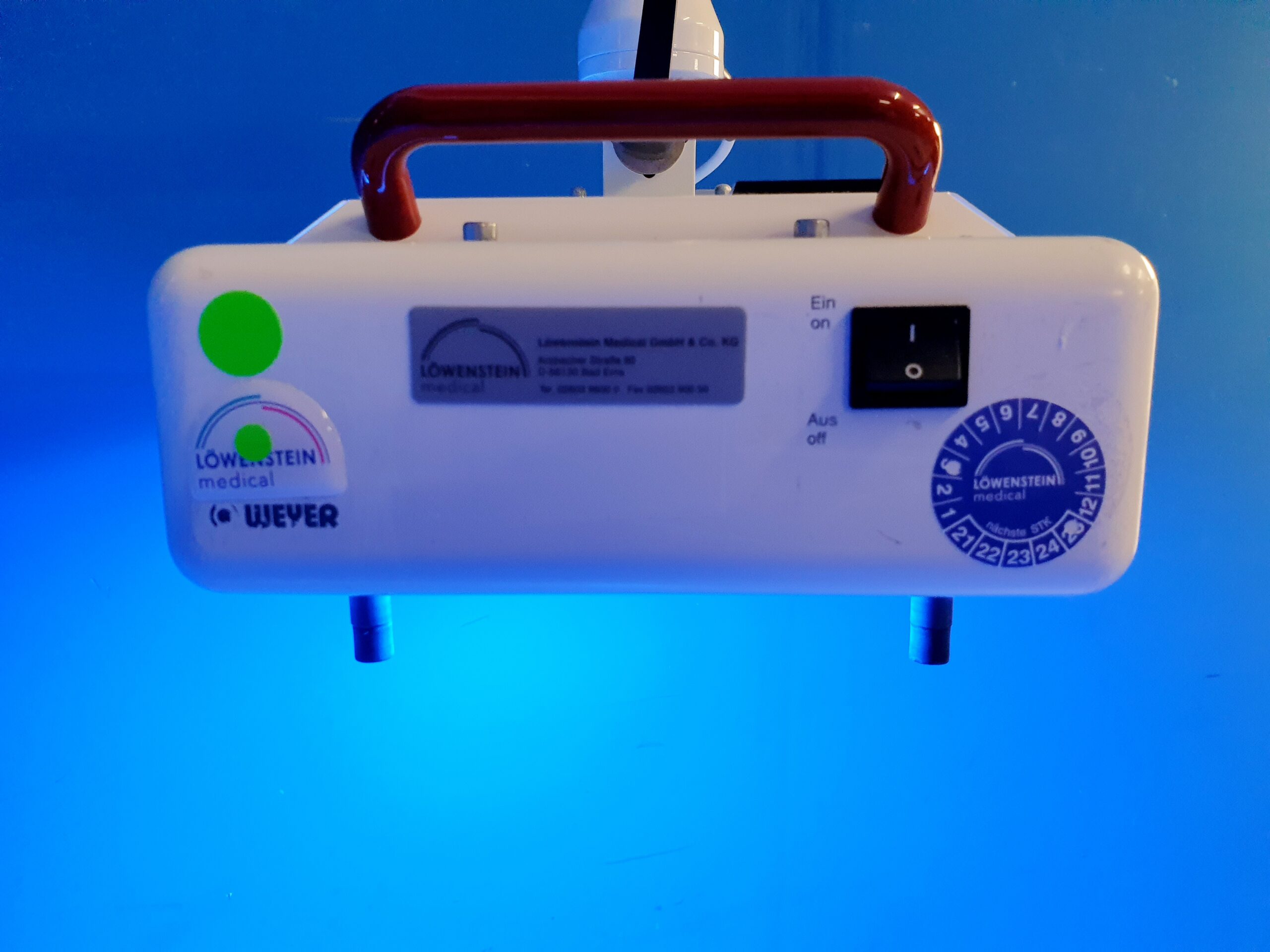 Weyer Bili Compact Phototherapielampe für Neugeborene – Fahrbar thumbnail 4
