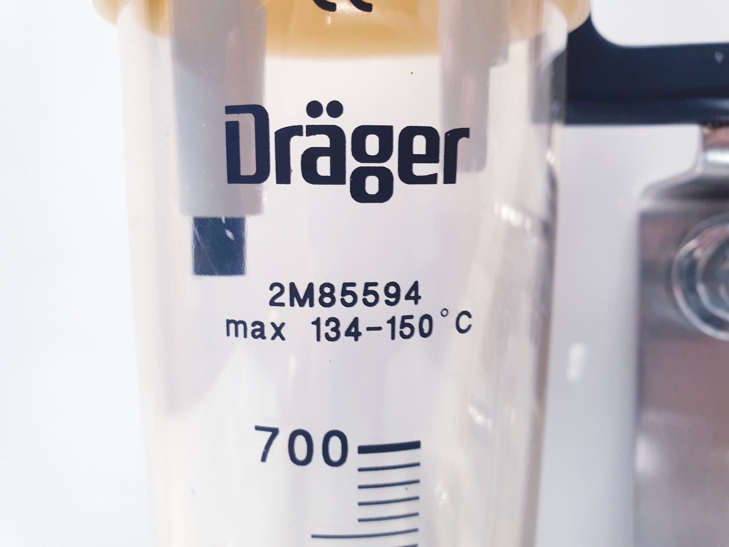 Dräger Drager Sekretbehälter Absagbehälter für Narkosegeräte thumbnail 3