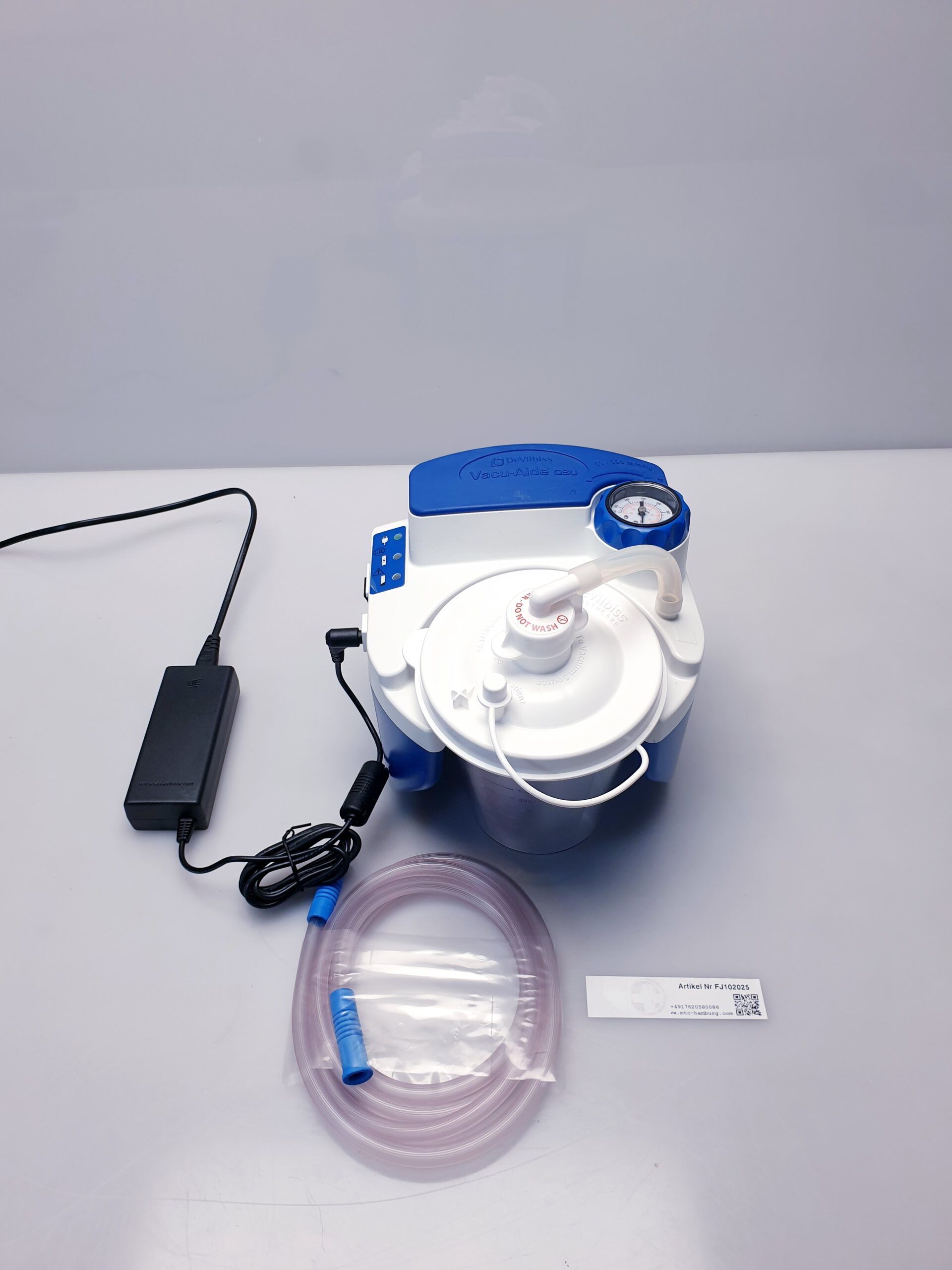 VACUAIDE QSU Absauggerät mit Akku, EW-Behälter 7314P-NE Absaugpumpe thumbnail 3