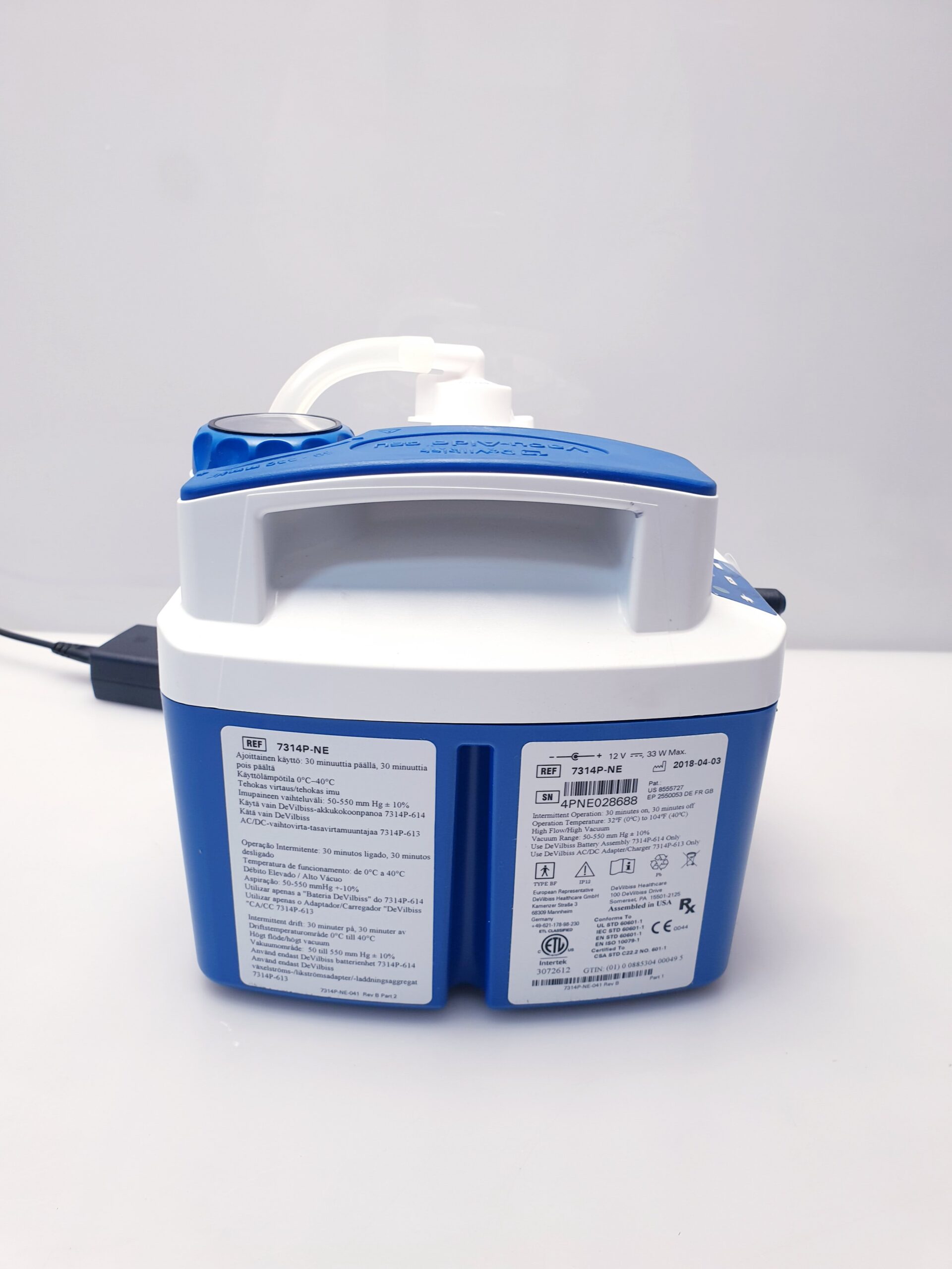 VACUAIDE QSU Absauggerät mit Akku, EW-Behälter 7314P-NE Absaugpumpe thumbnail 12