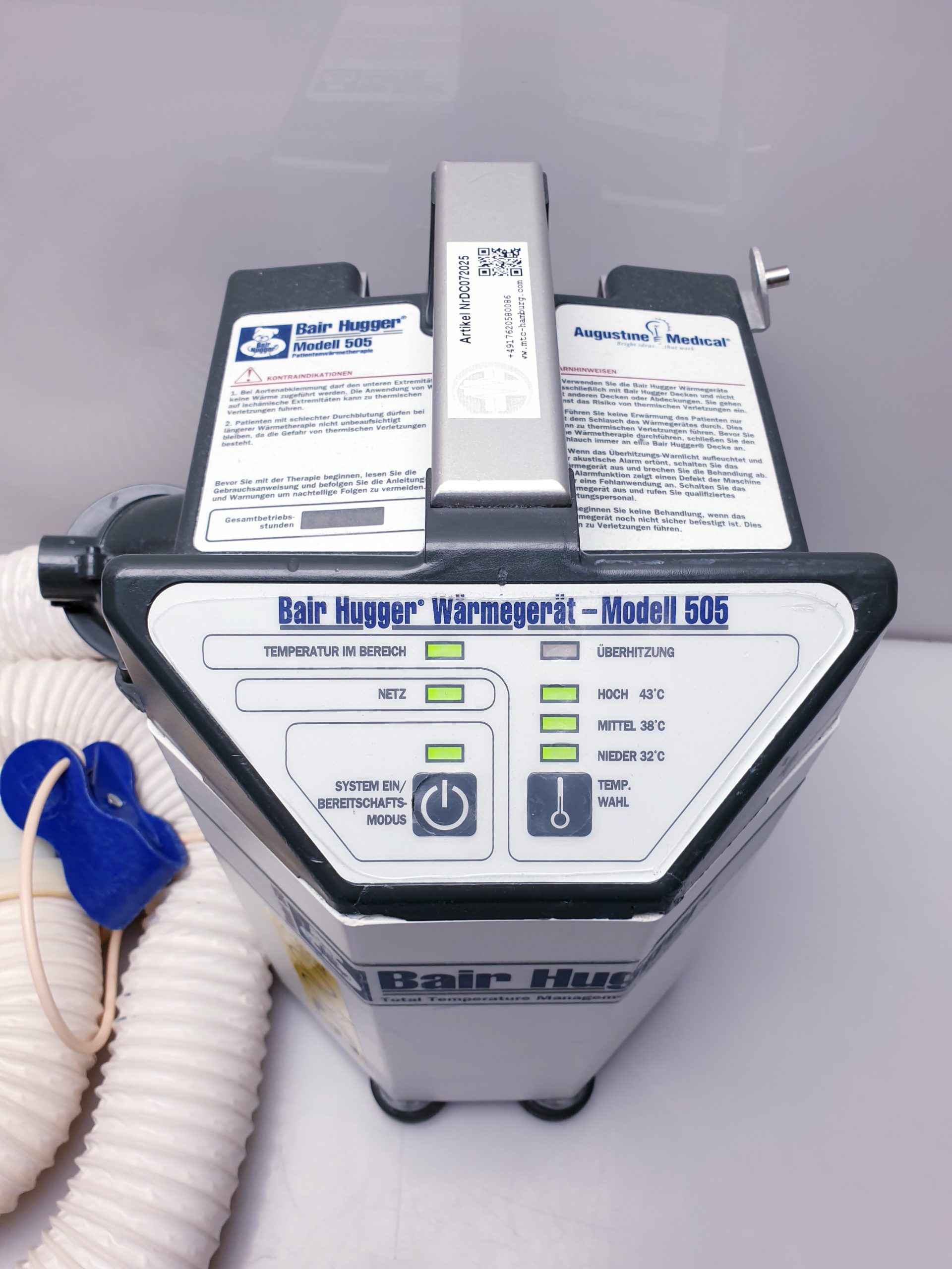 Bair Hugger Modell 505 Patientenwärmesystem Wärmesystem thumbnail 2