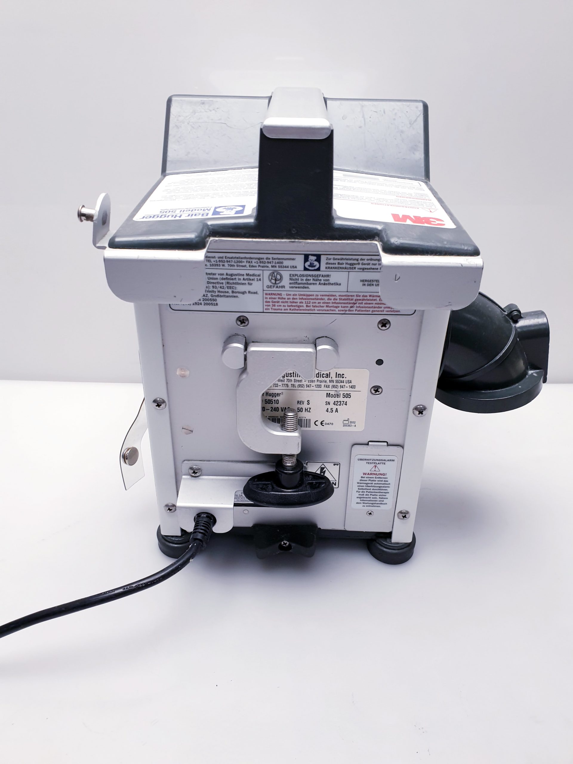 Bair Hugger Modell 505 Patientenwärmesystem Wärmesystem thumbnail 16