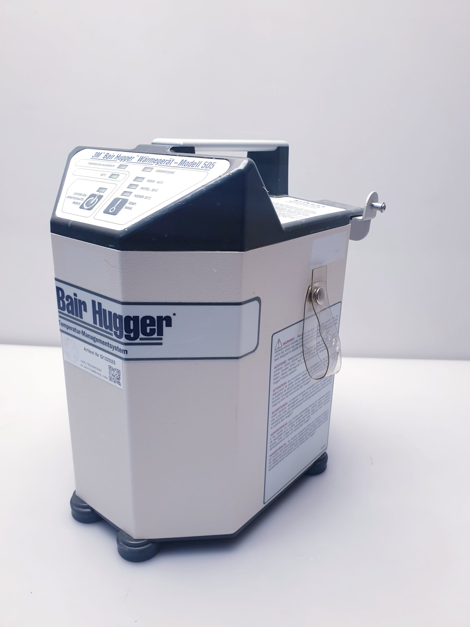 Bair Hugger Patientenwärmesystem Wärmesystem Modell 505 – defekt – ein Ausschalter Ohne Funktion thumbnail 4