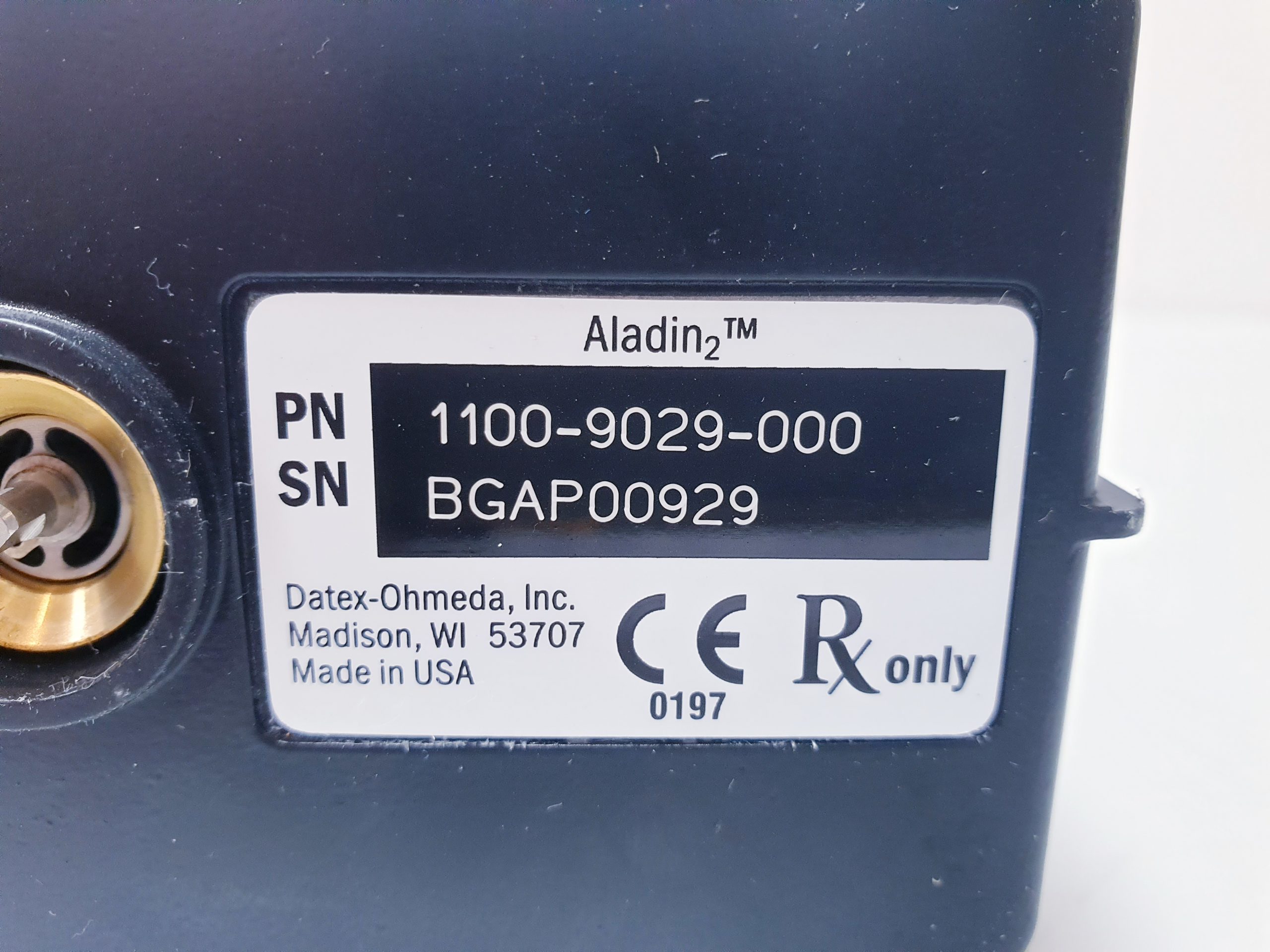 Datex Ohmeda Aladin 2 Isoflurane Cassette 1100-9029-000 Vaporizer thumbnail 7