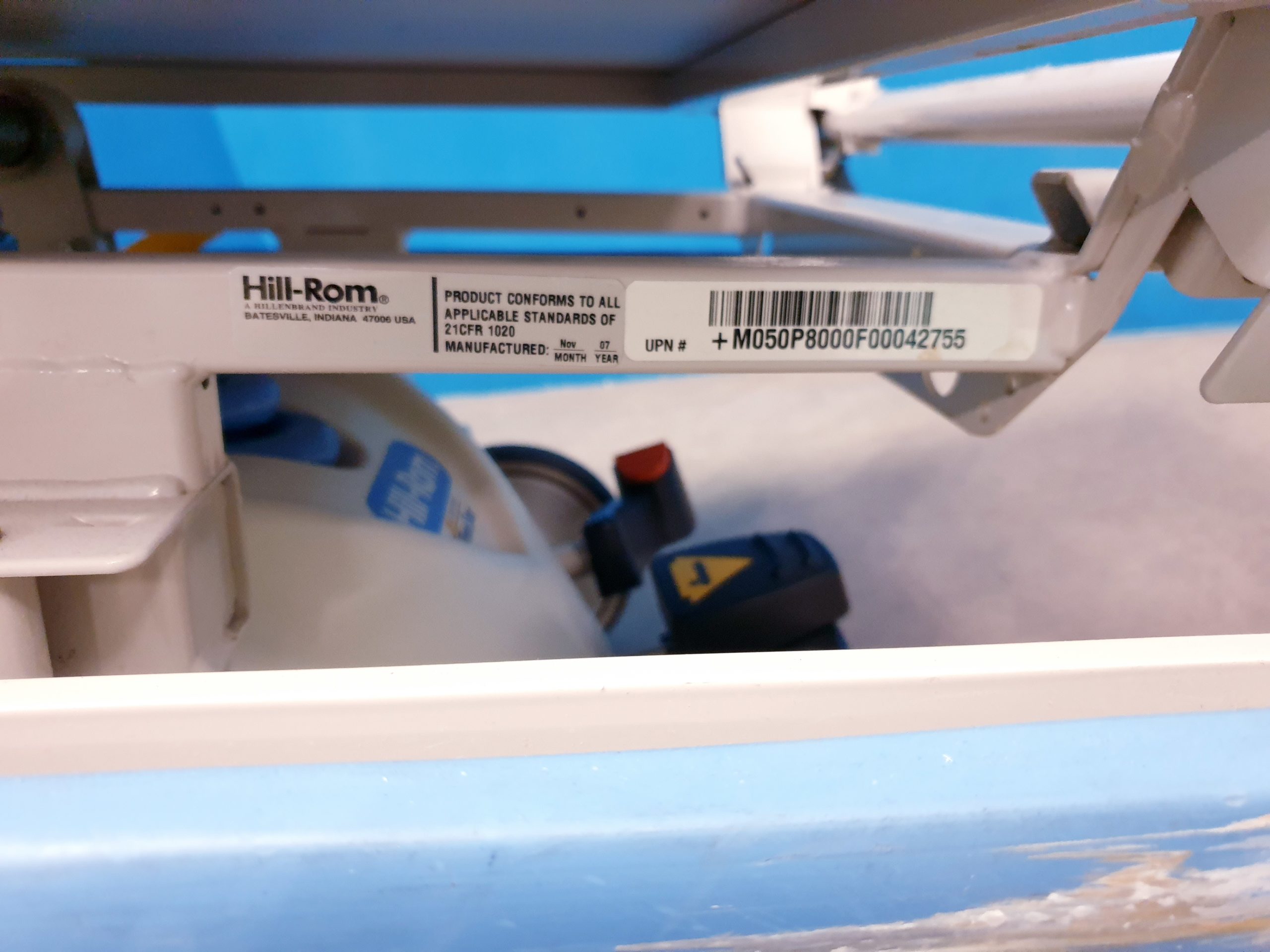 Hill-Rom P8000 – P 8000 Stretcher – Transport Liege thumbnail 12
