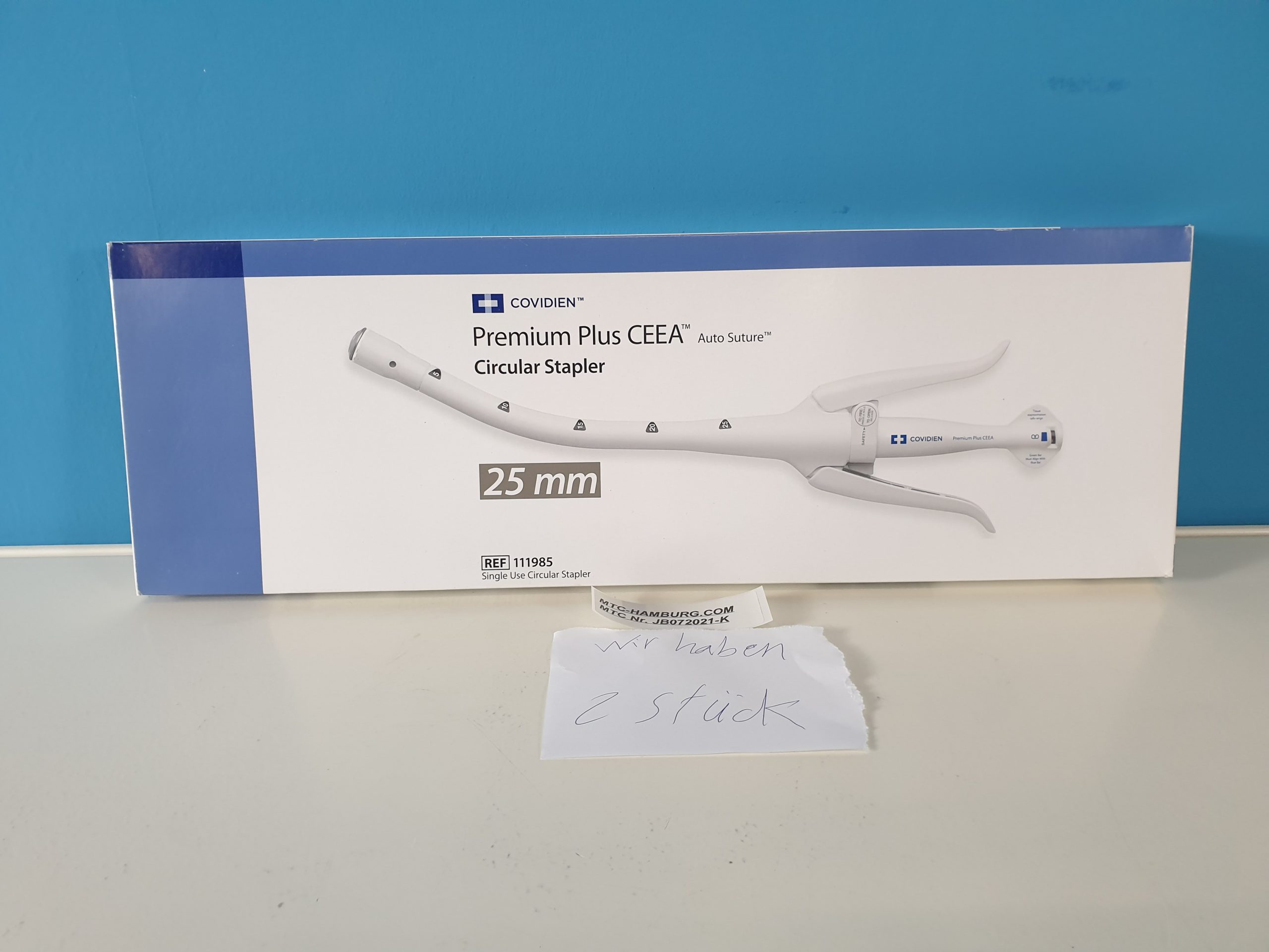 Covidien 111985 Premium Plus CEEA Circular Stapler 25 mm — image 1 of 9