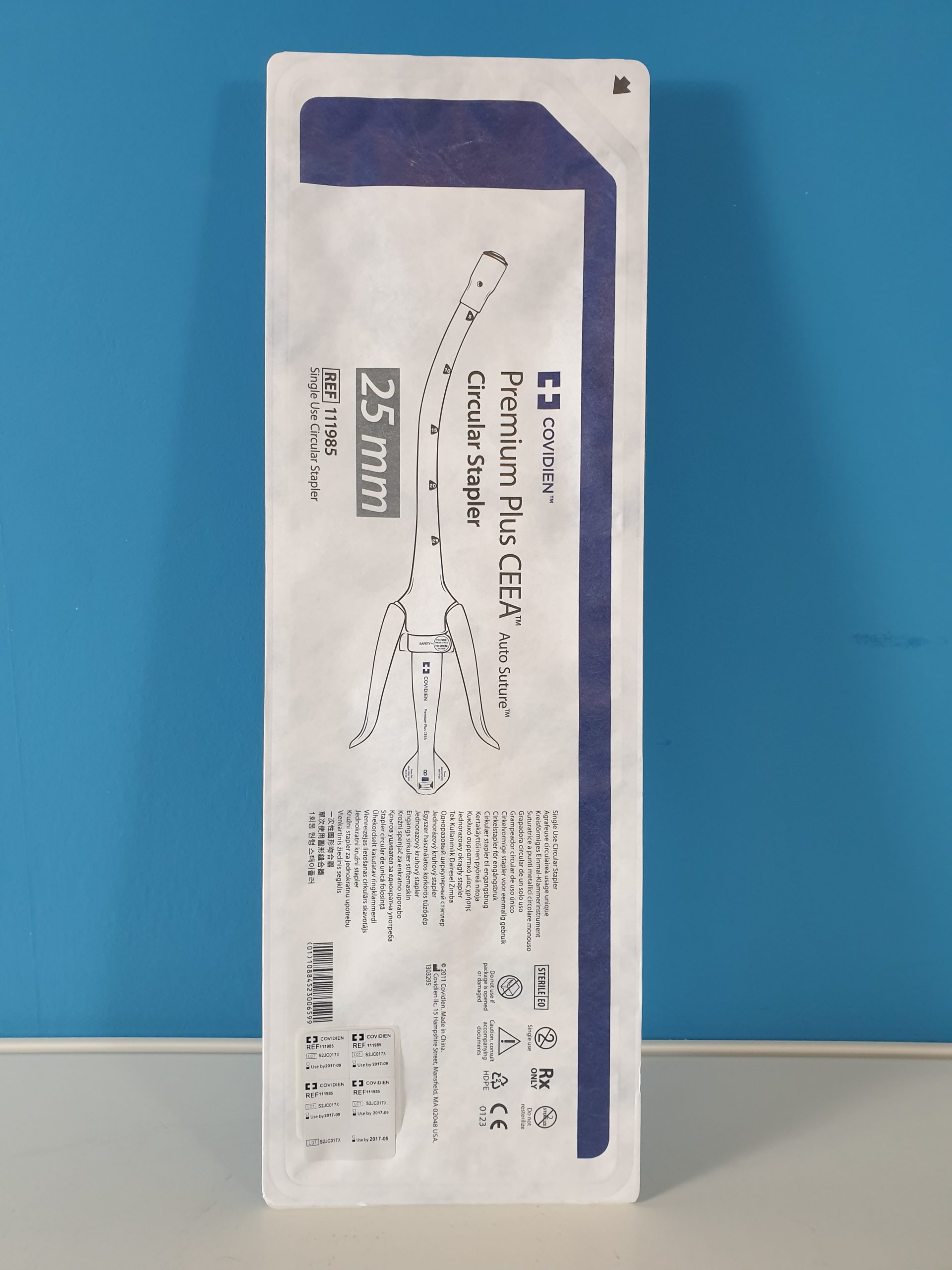 Covidien 111985 Premium Plus CEEA Circular Stapler 25 mm thumbnail 8