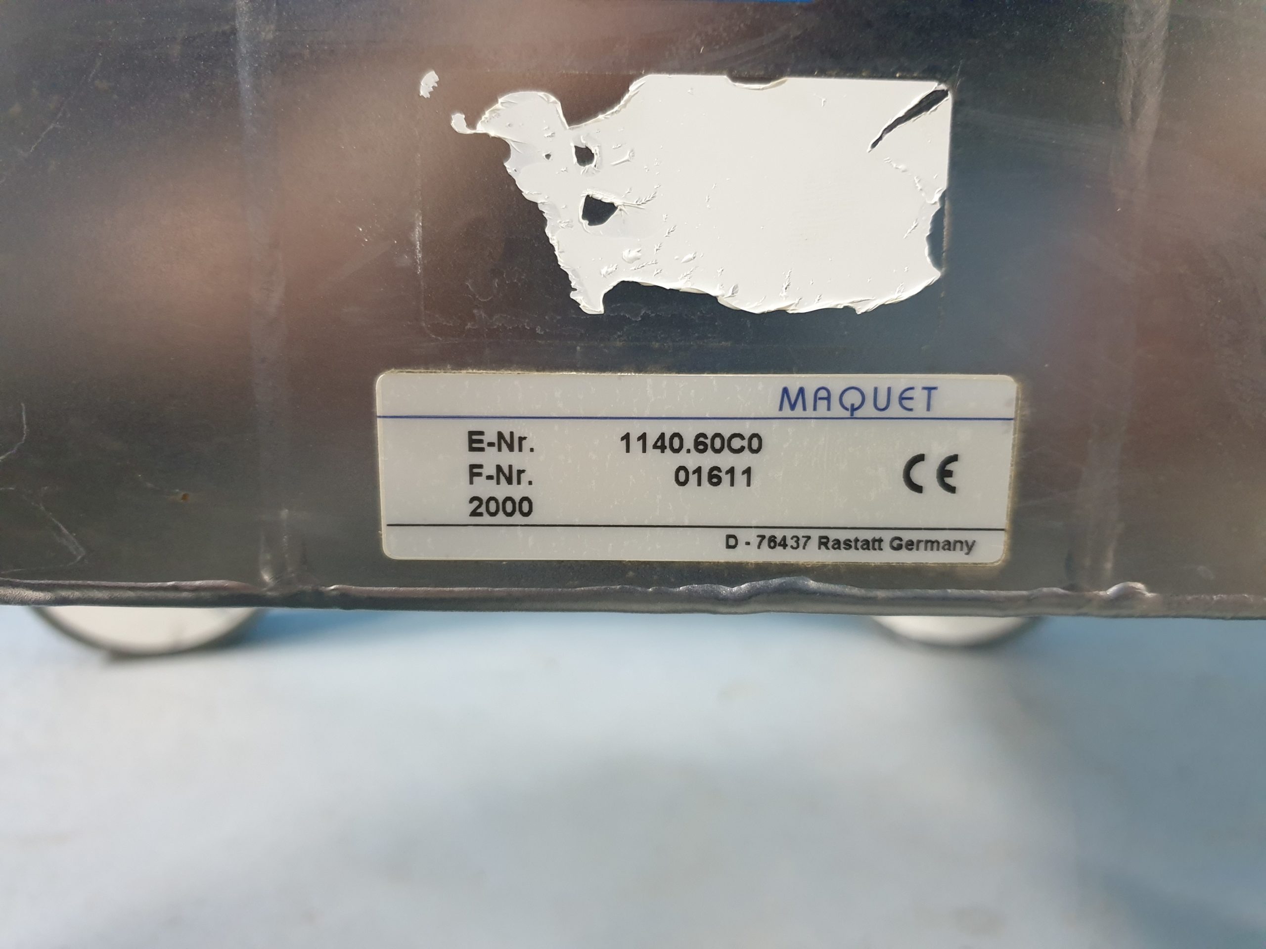 Maquet 1140.60C0 OP-Tisch Operating table Lafette + Tischplatte thumbnail 4