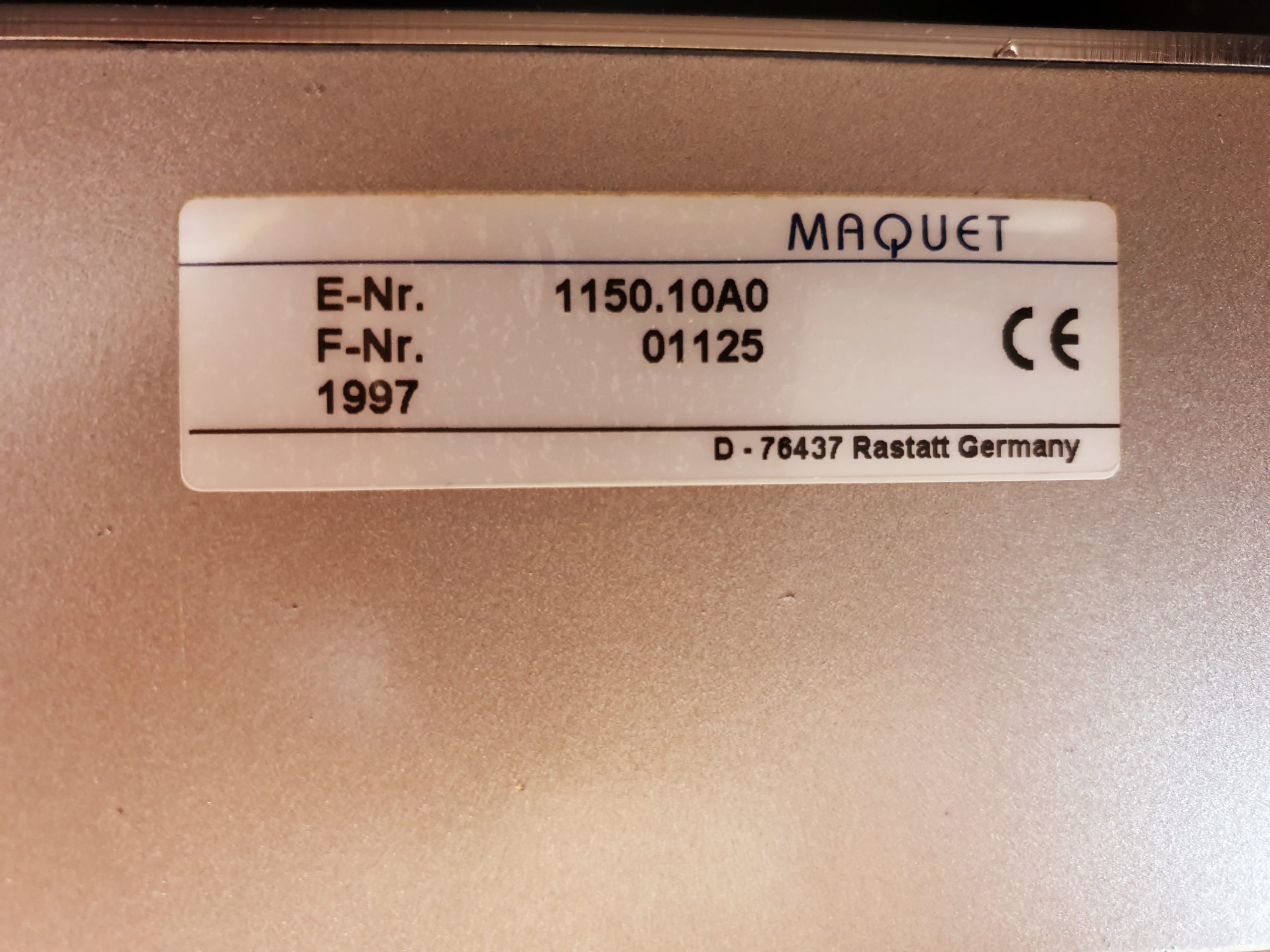 Maquet 1140.62C0 Lafette Transport Operationstisch OP Tisch mit 1150.10A0 Tischplatte thumbnail 6