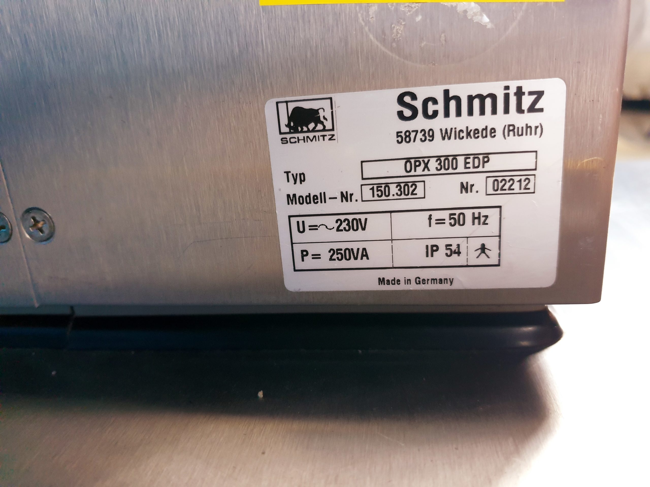 SCHMITZ OPX 300 EDP O/R Table Elektrisch thumbnail 6