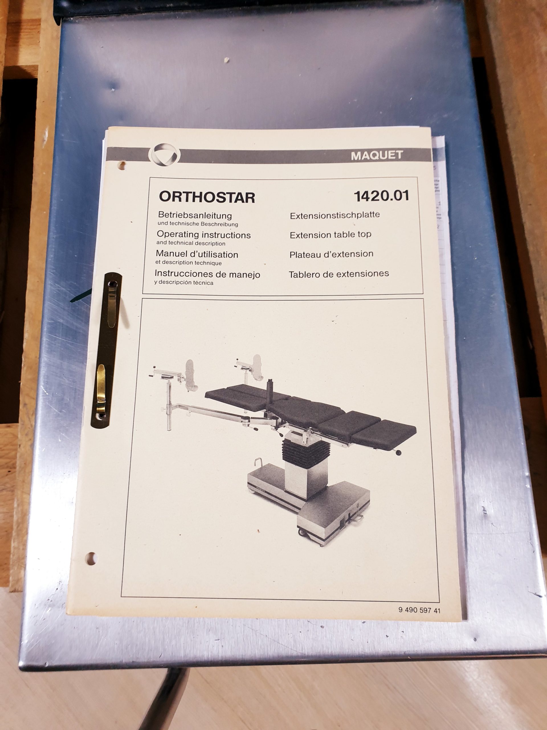 Maquet ORTHOSTAR OPERATING TABLE OrthoStar OP-Tisch thumbnail 2